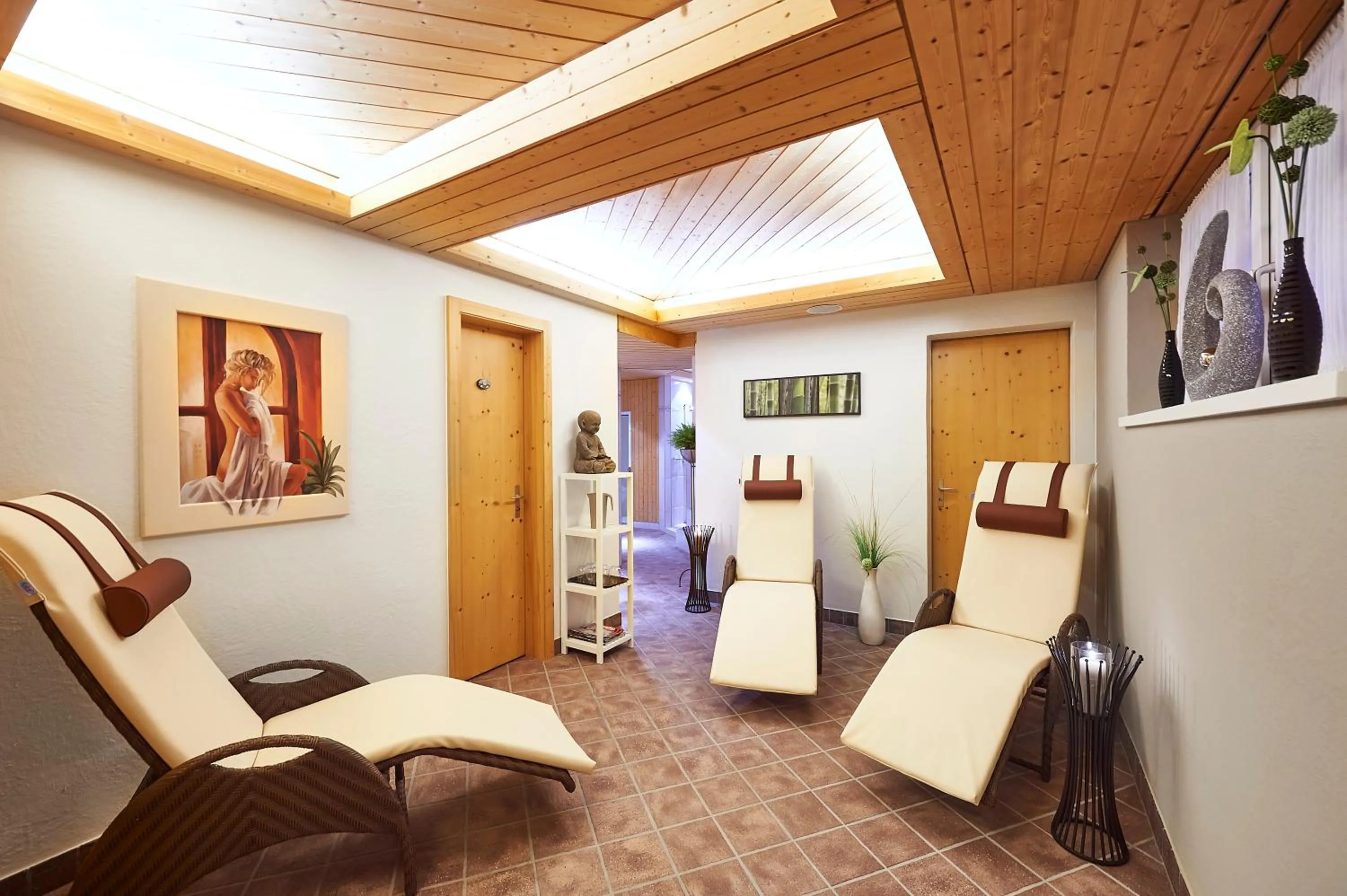 Spa and wellness centre/facilities in Hotel Sonnenhalde, Arosa