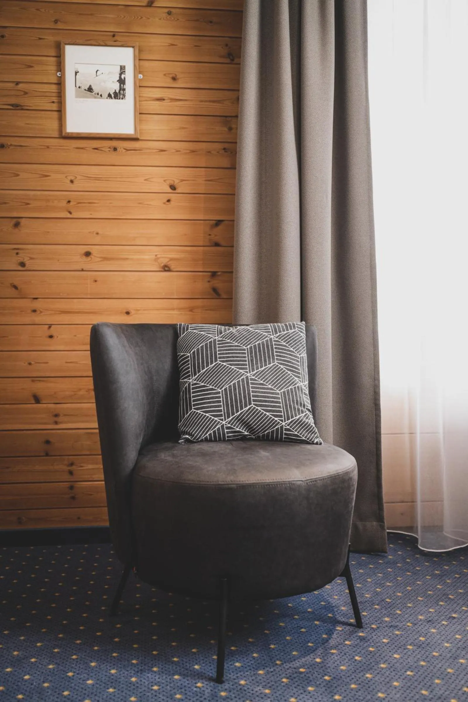 Decorative detail in Hotel Sonnenhalde, Arosa