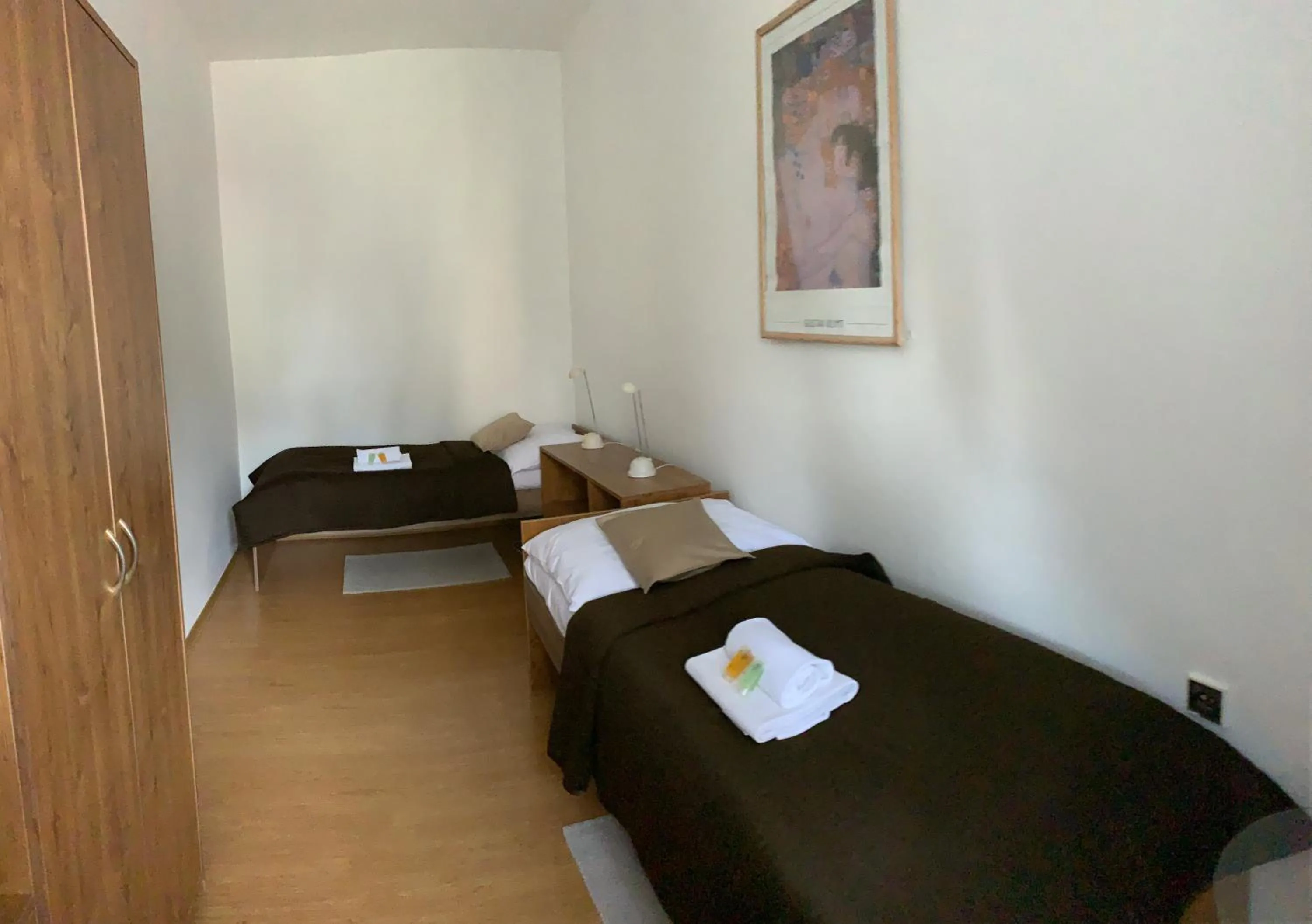 Bed in Hotel U Apoštola