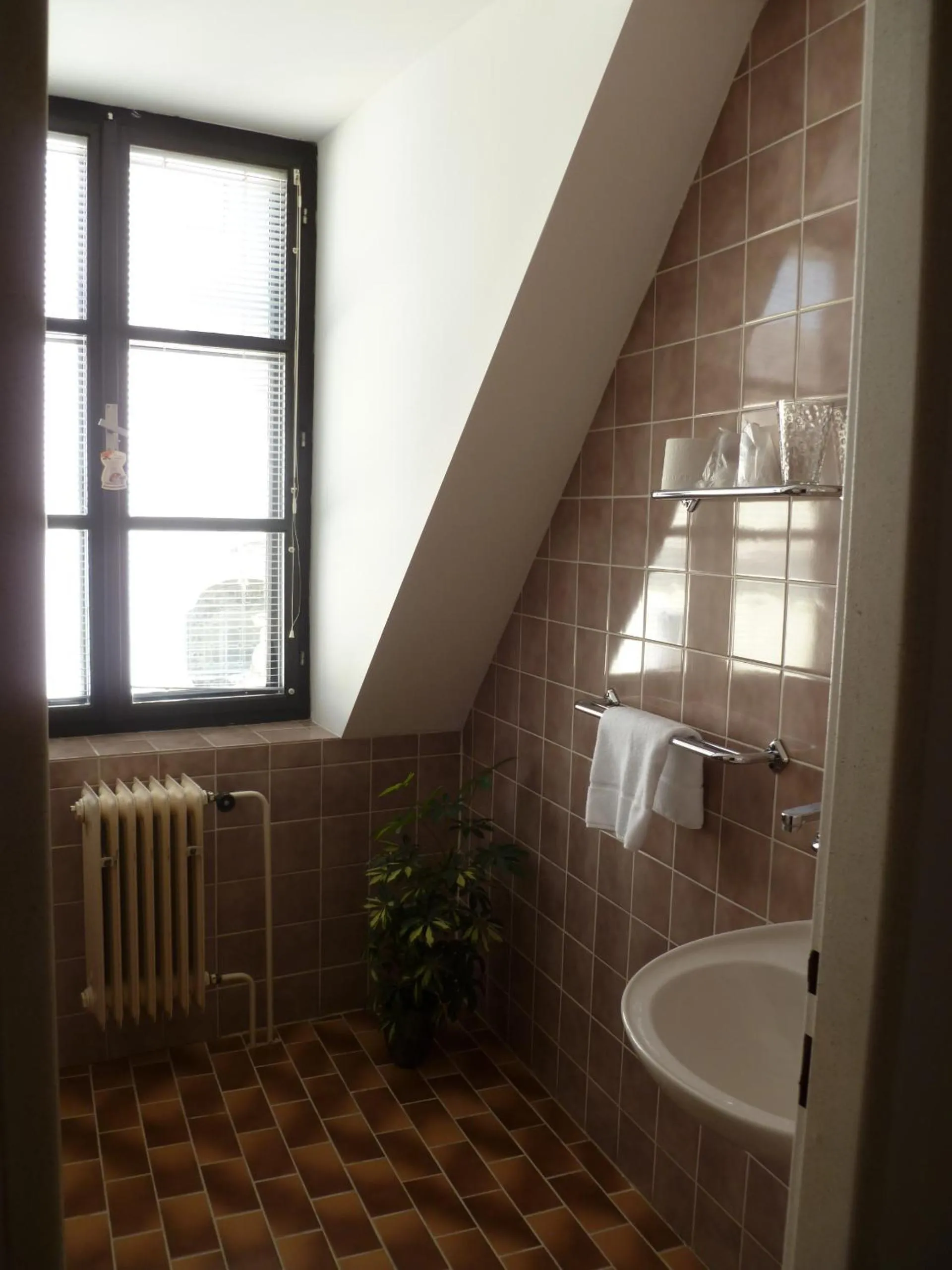 Bathroom in Hotel U Apoštola