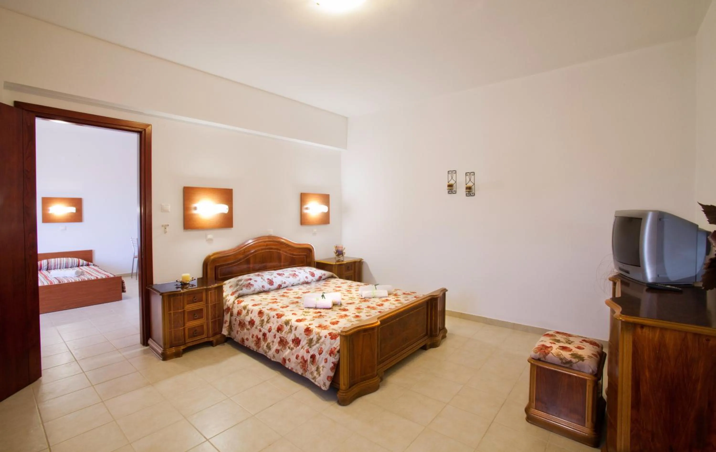 Bed in Anelia Boutique Studios & Apartments