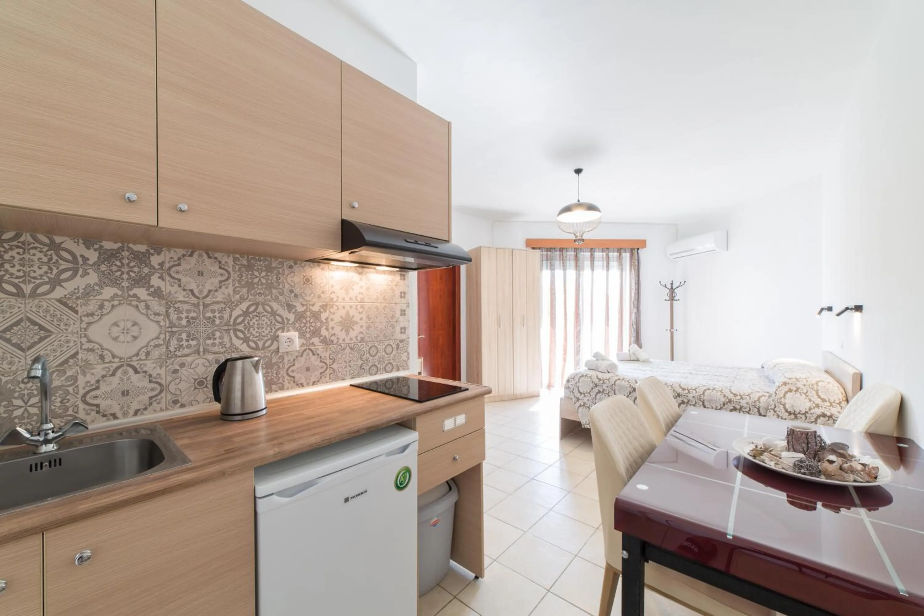 Kitchen or kitchenette in Anelia Boutique Studios & Apartments