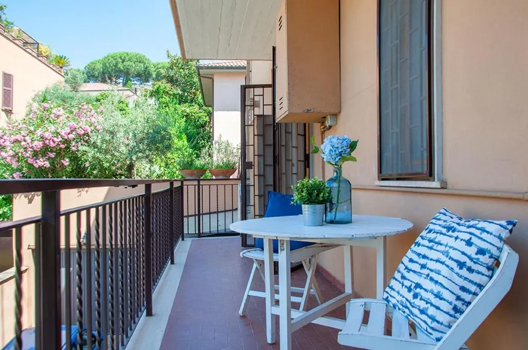 Balcony/Terrace in Olympic Suite Roma