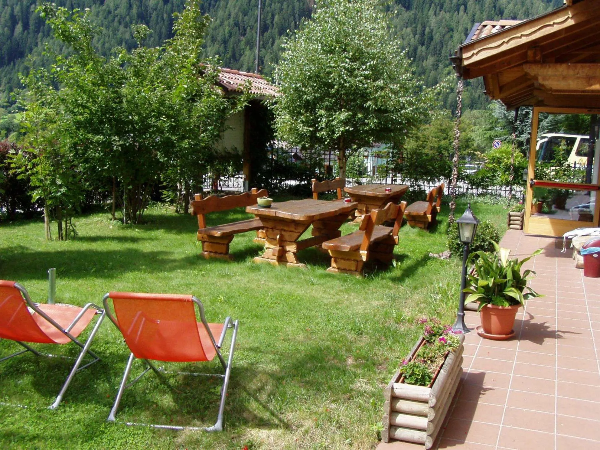 Garden in HOTEL La Locanda