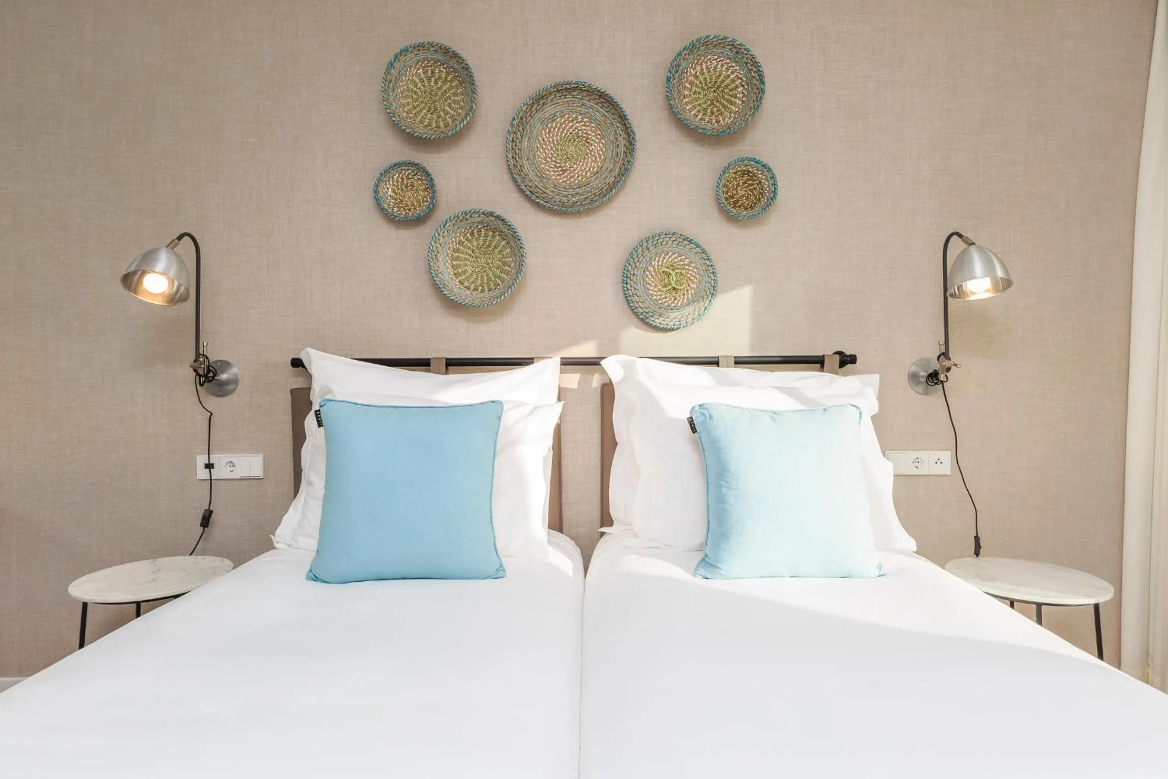 Bed in Santiago Hotel