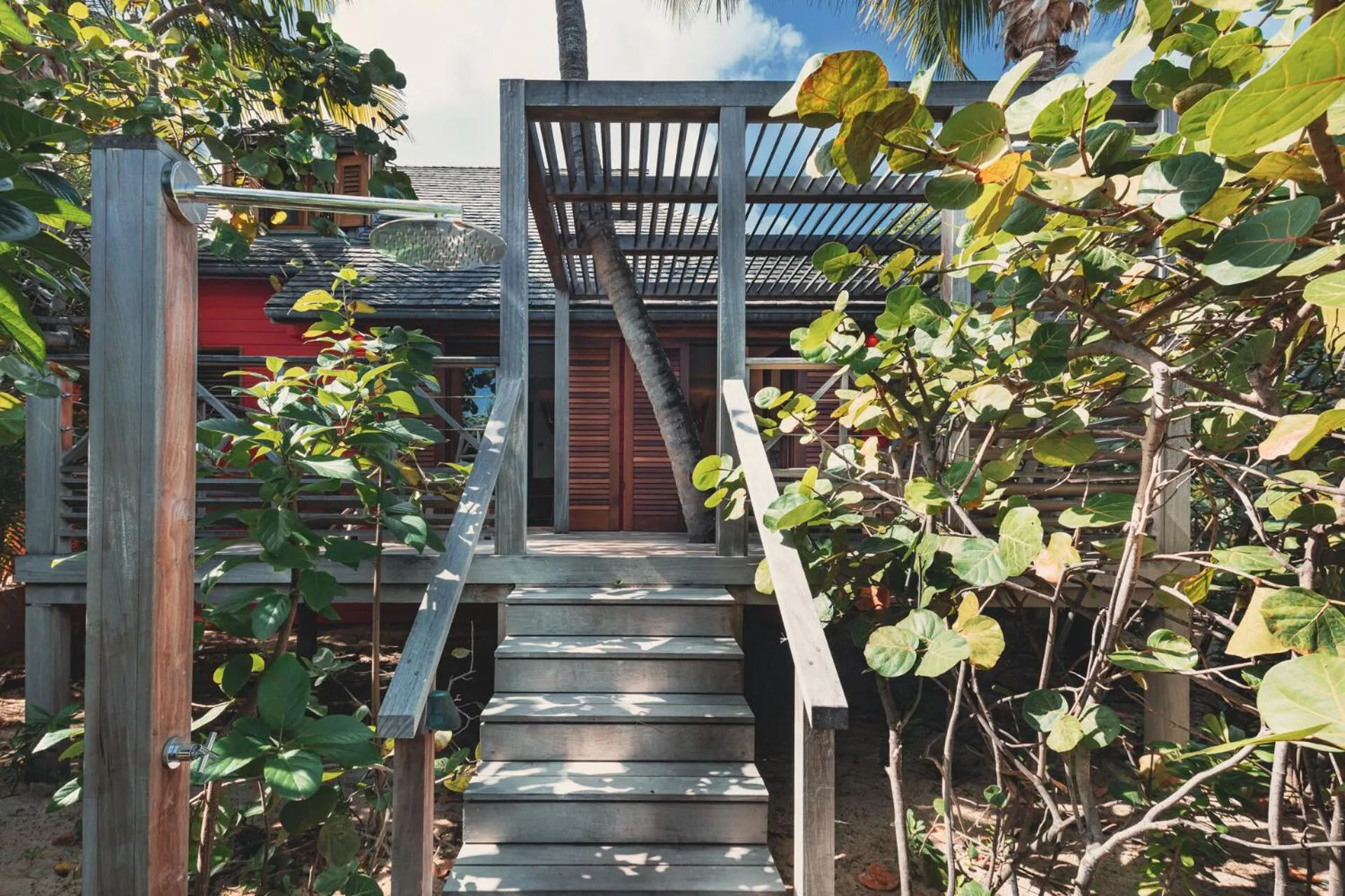 Facade/entrance in Hotel Manapany