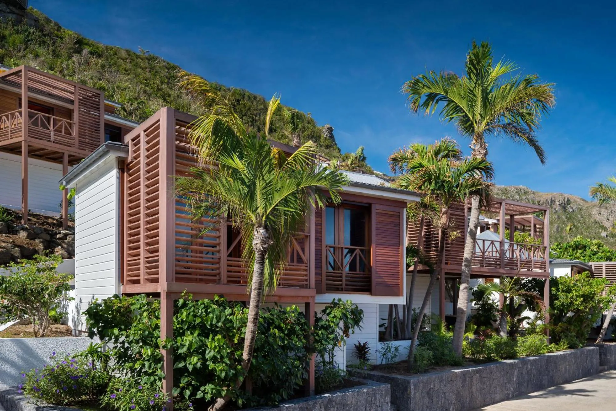 Facade/entrance in Hotel Manapany