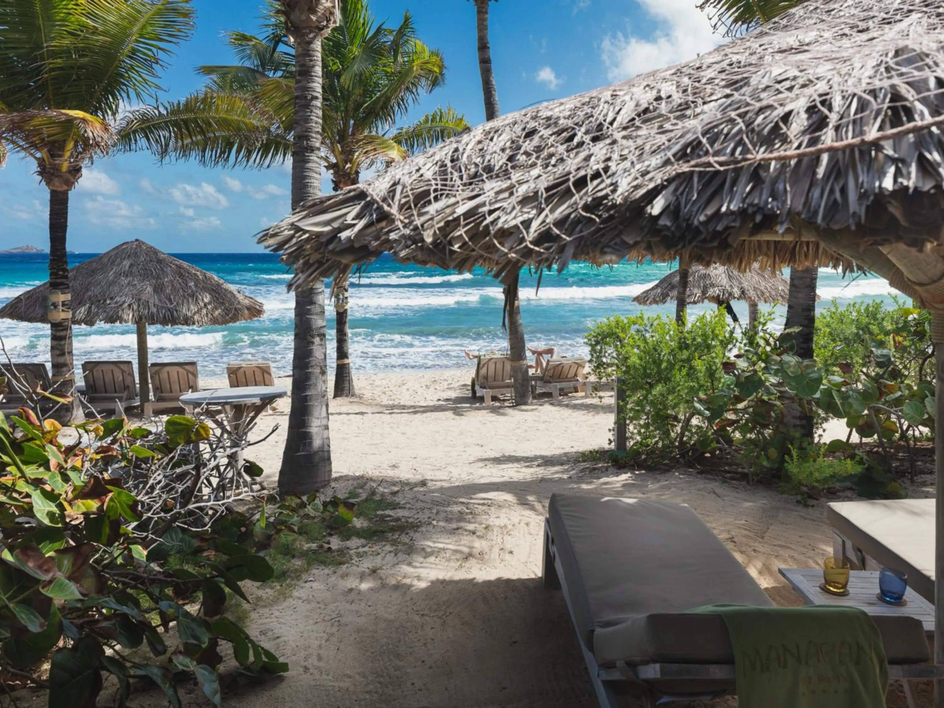 Beach in Hotel Manapany