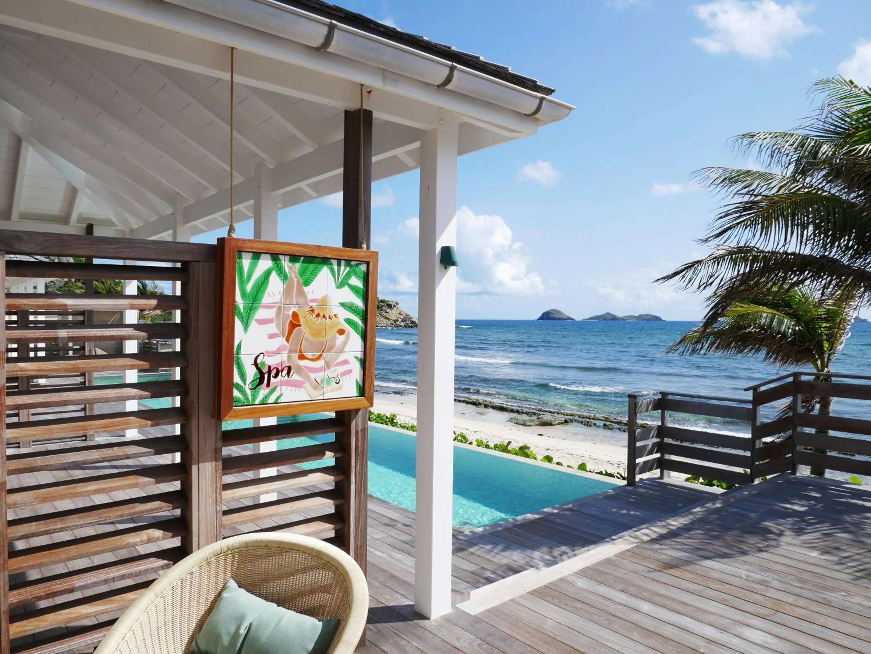 Sea view in Hotel Manapany