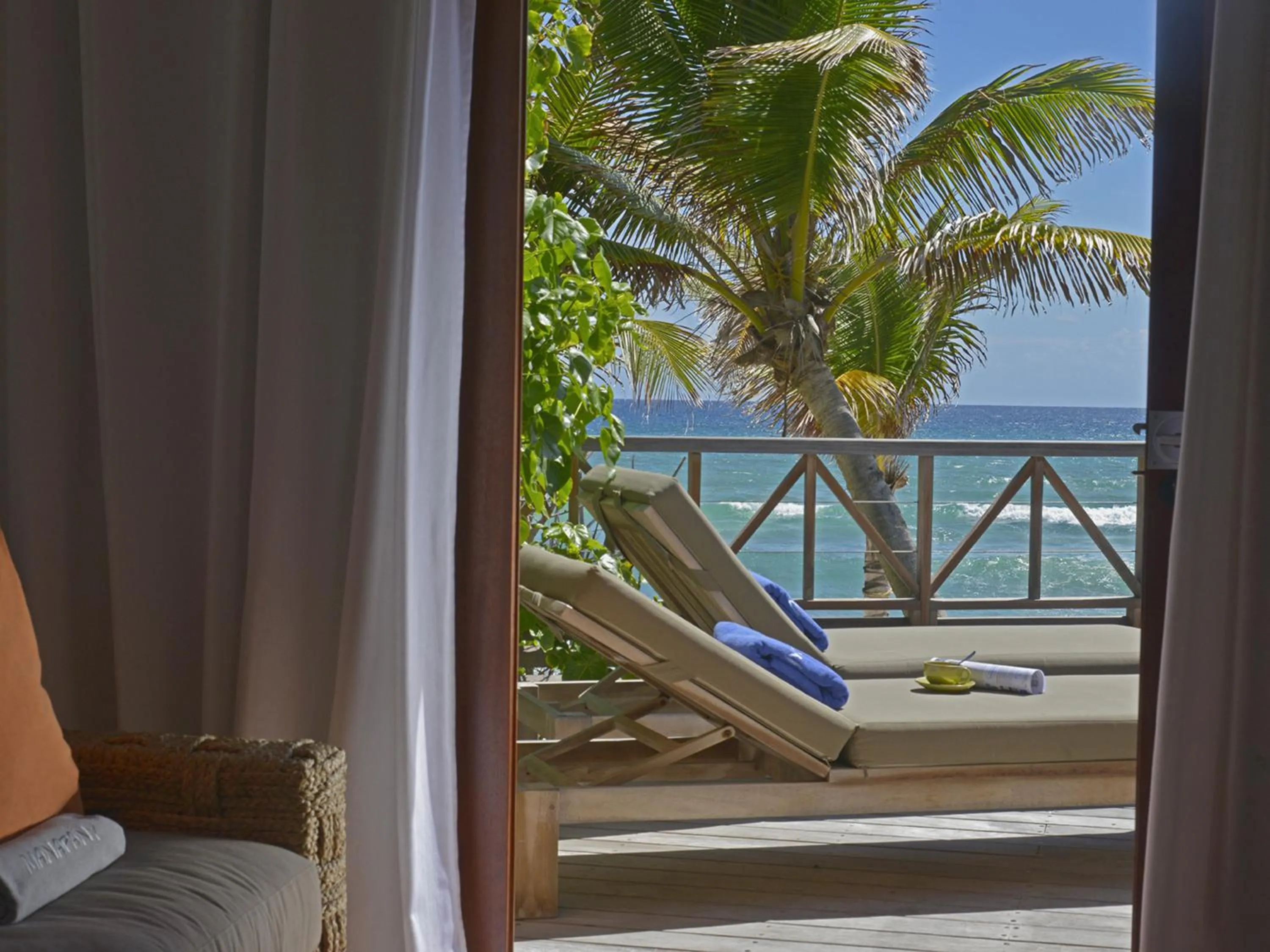 Sea view in Hotel Manapany