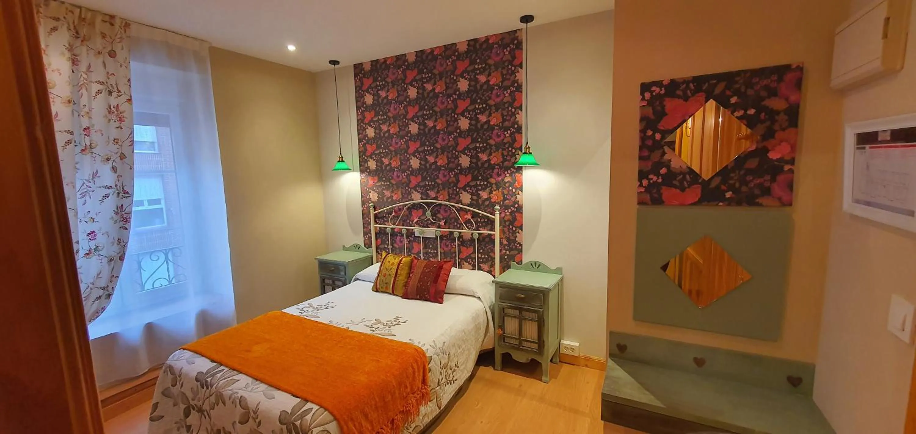 Bedroom, Bed in Hosteria Villa de Castro