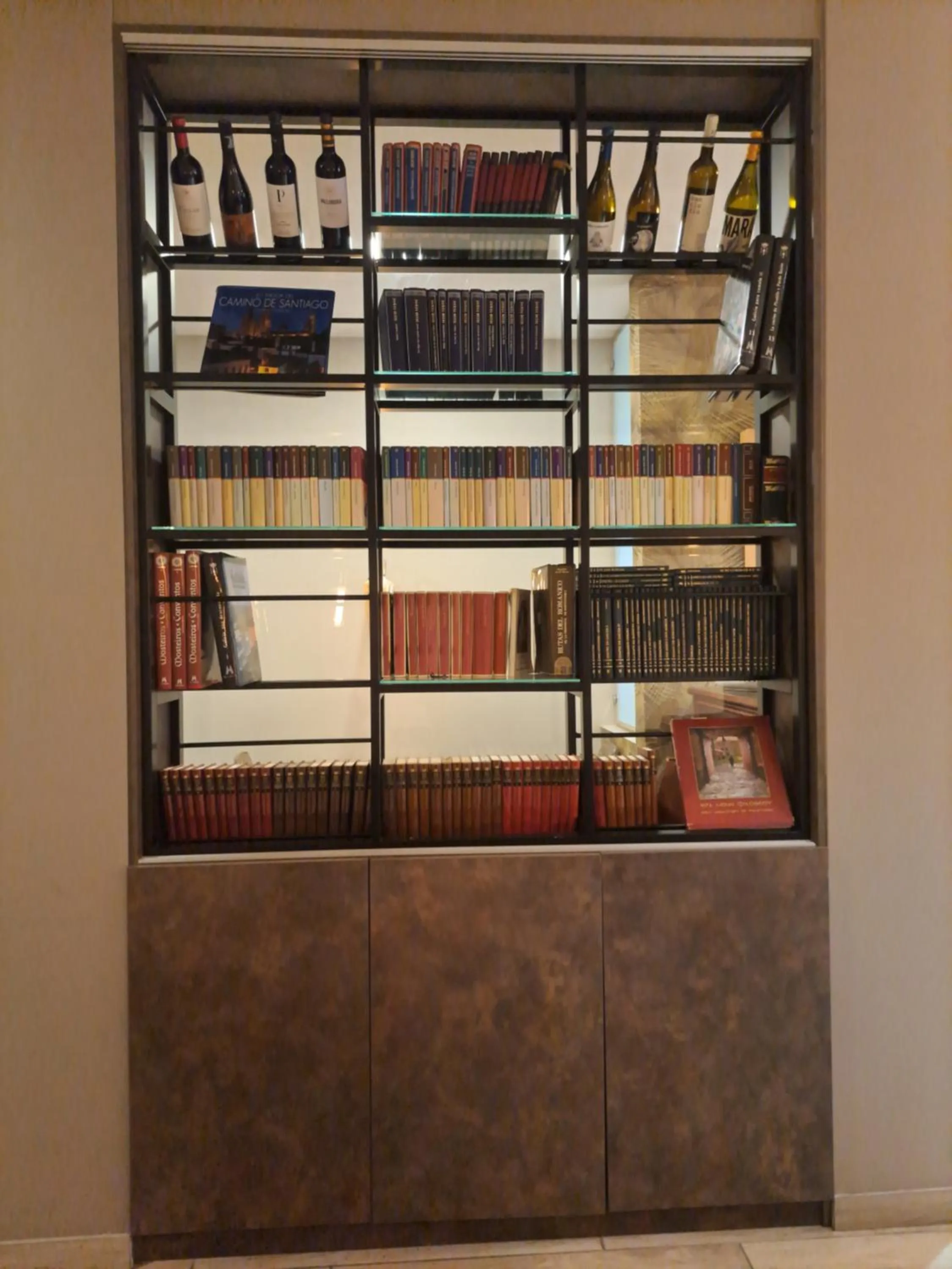 Library in Hotel Roquiño