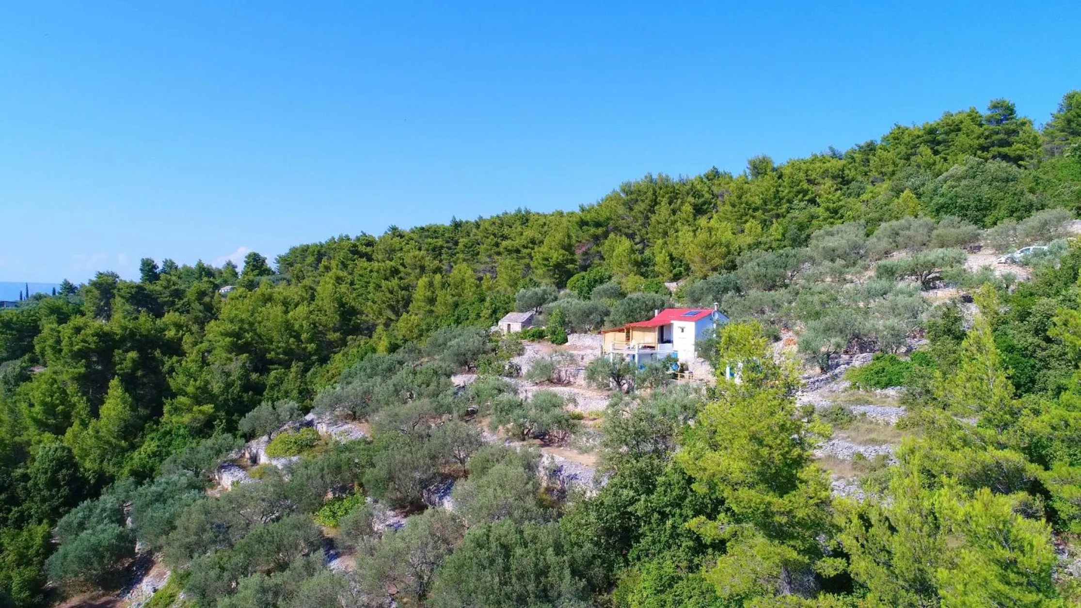 Area and facilities in Greenside Cottage Lumi
