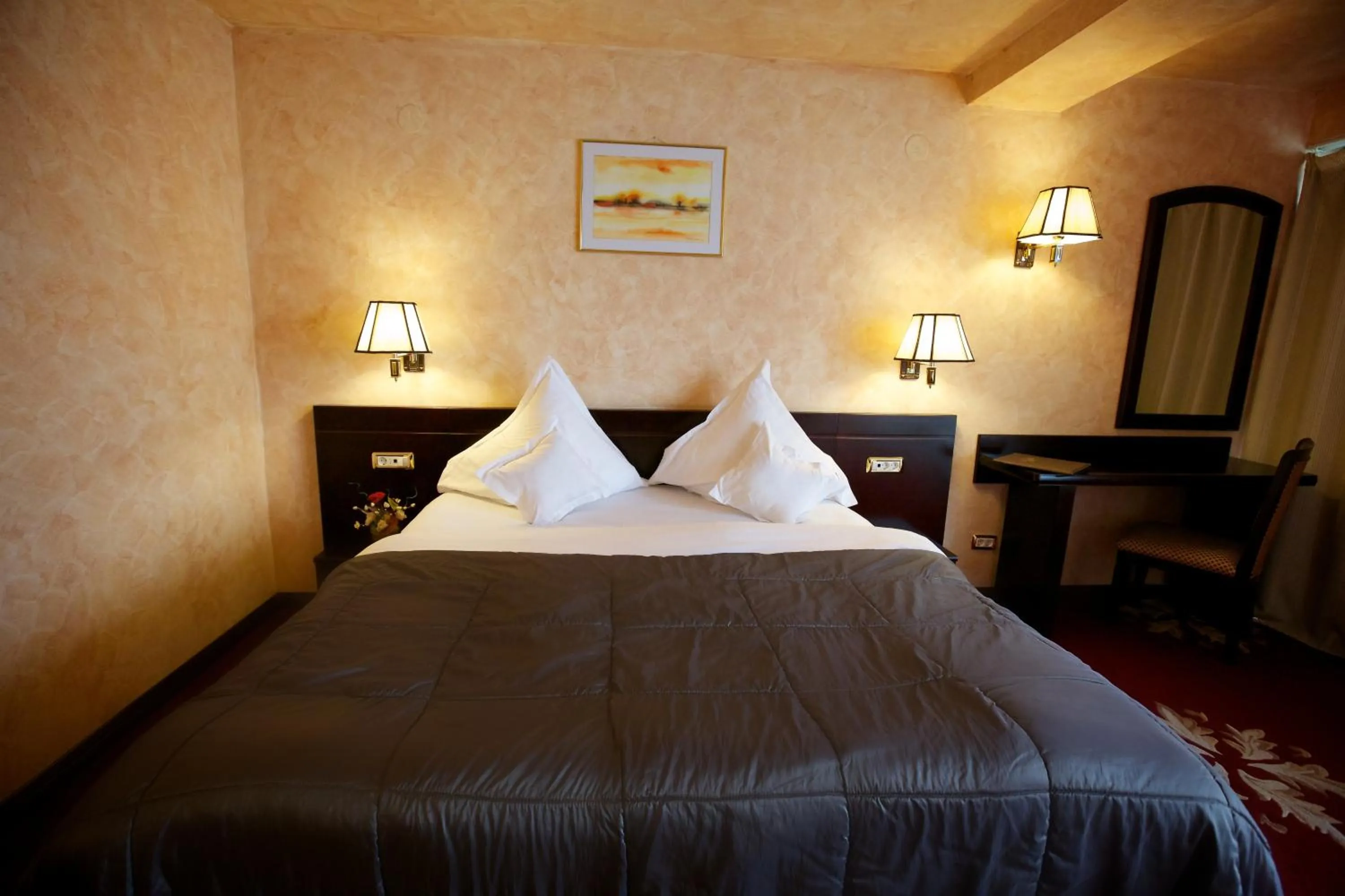 Bed in Hotel Delta 4