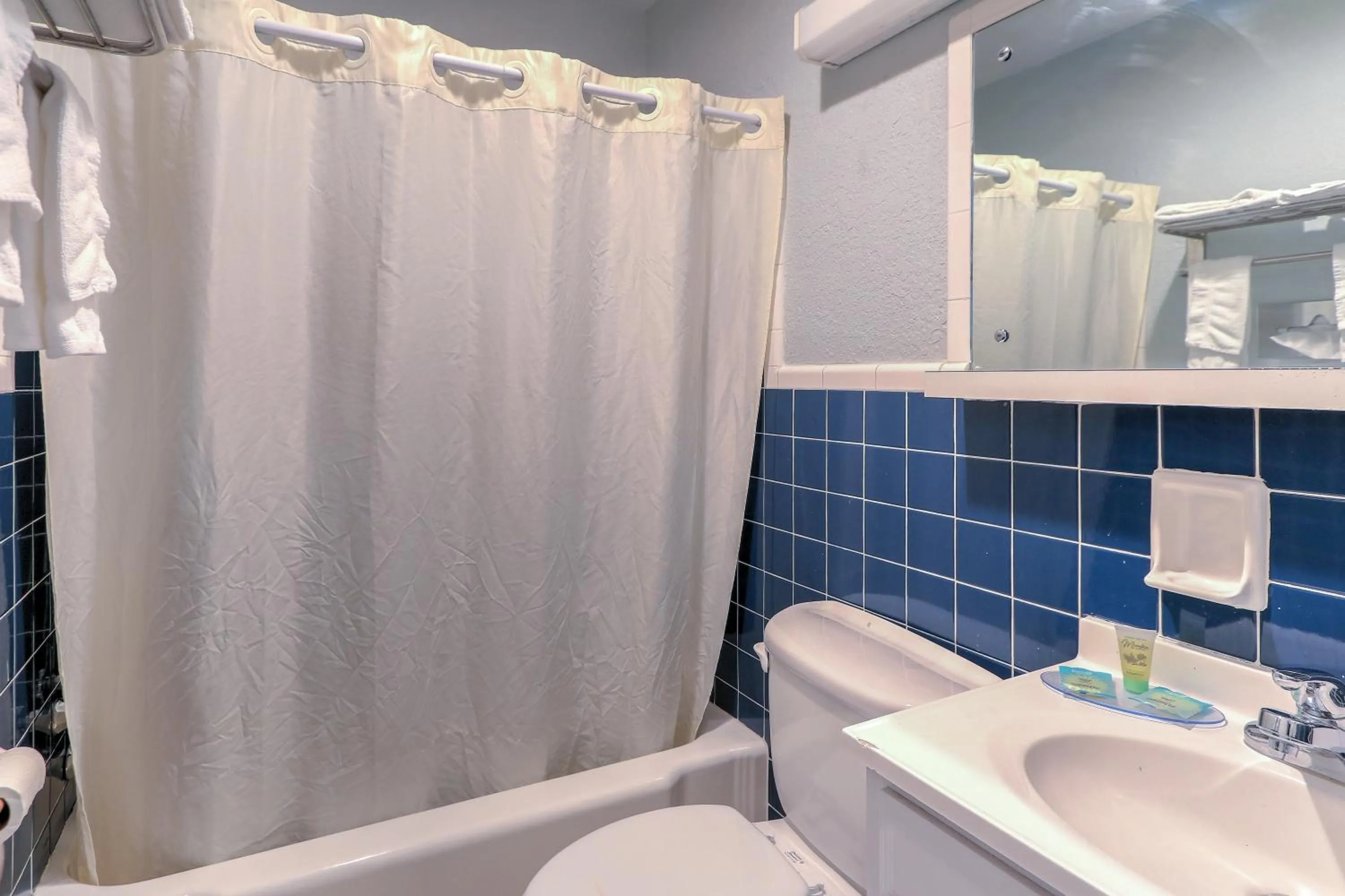 Bathroom in Belle Aire Motel - Downtown Convention Center - Gatlinburg