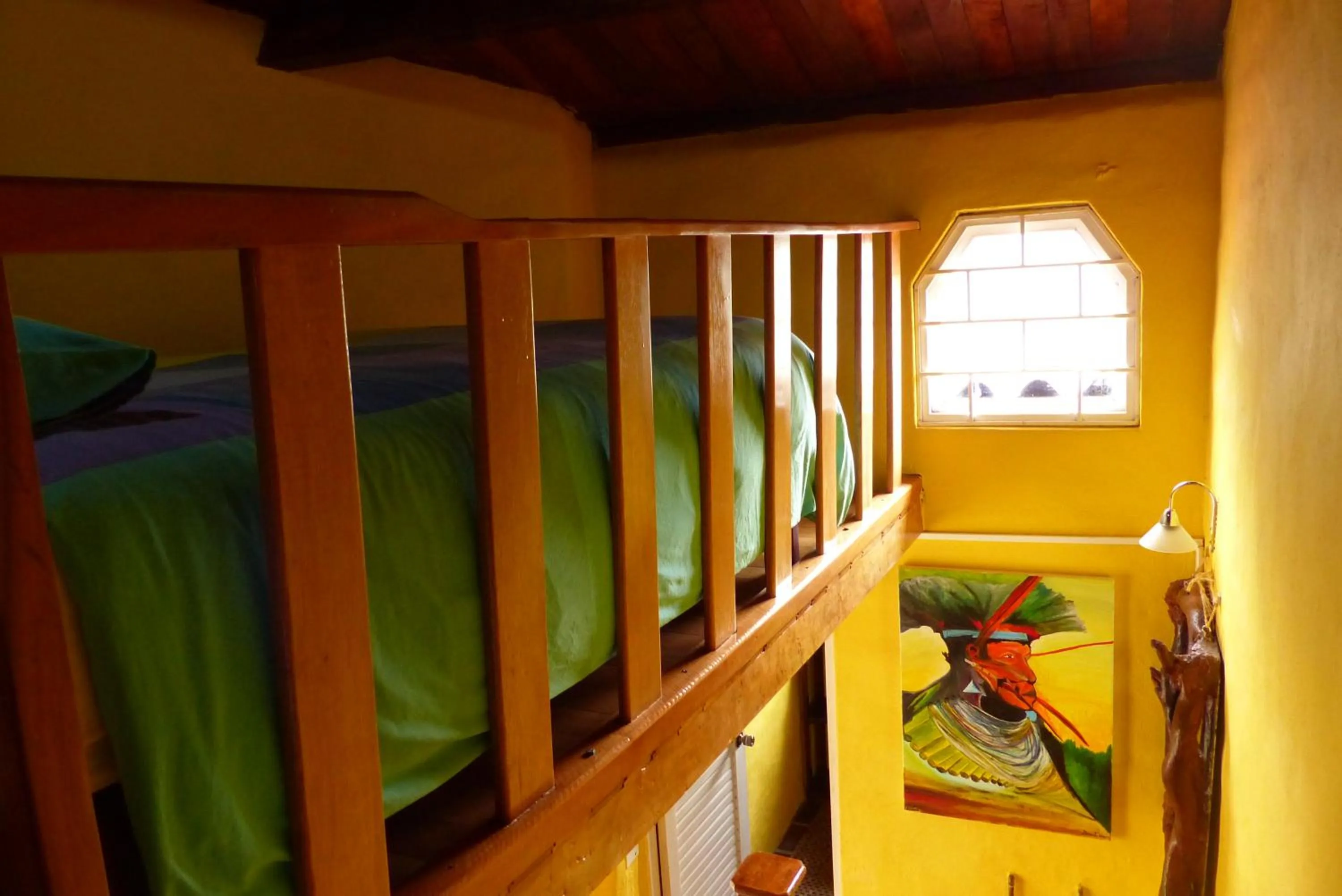 Bed in La Casa Amarilla