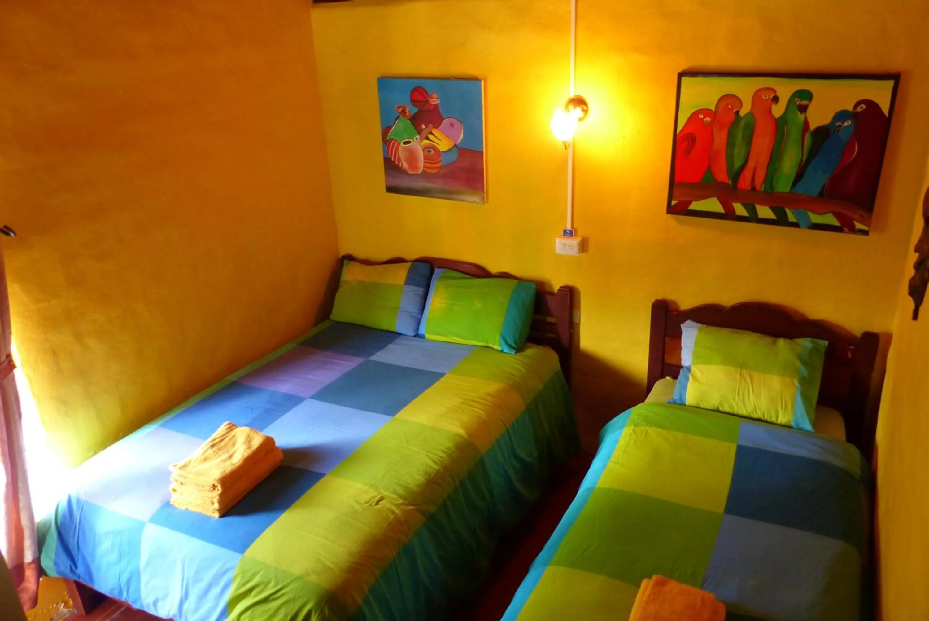 Bed in La Casa Amarilla