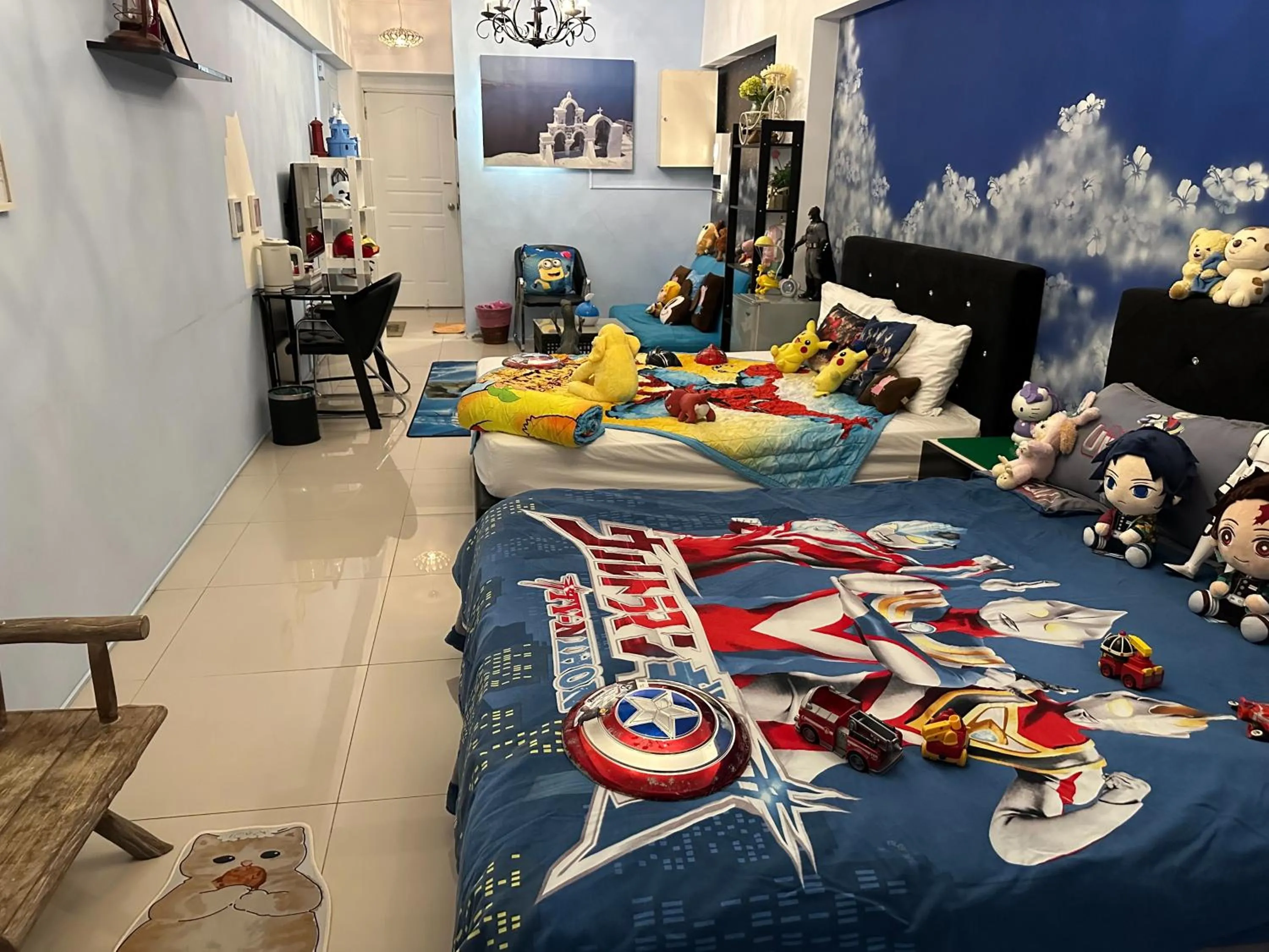 Photo of the whole room, Bed in Kenting Mola