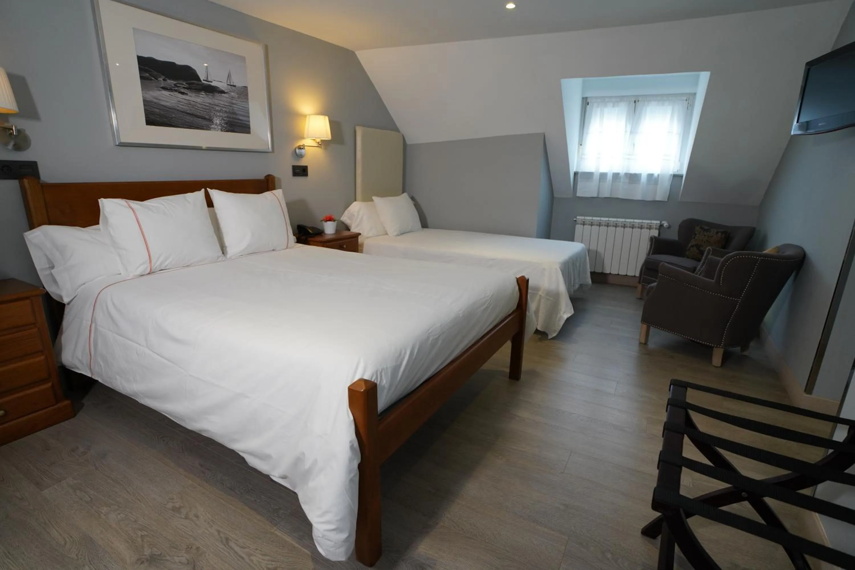 Bed in Hotel Arco Navia