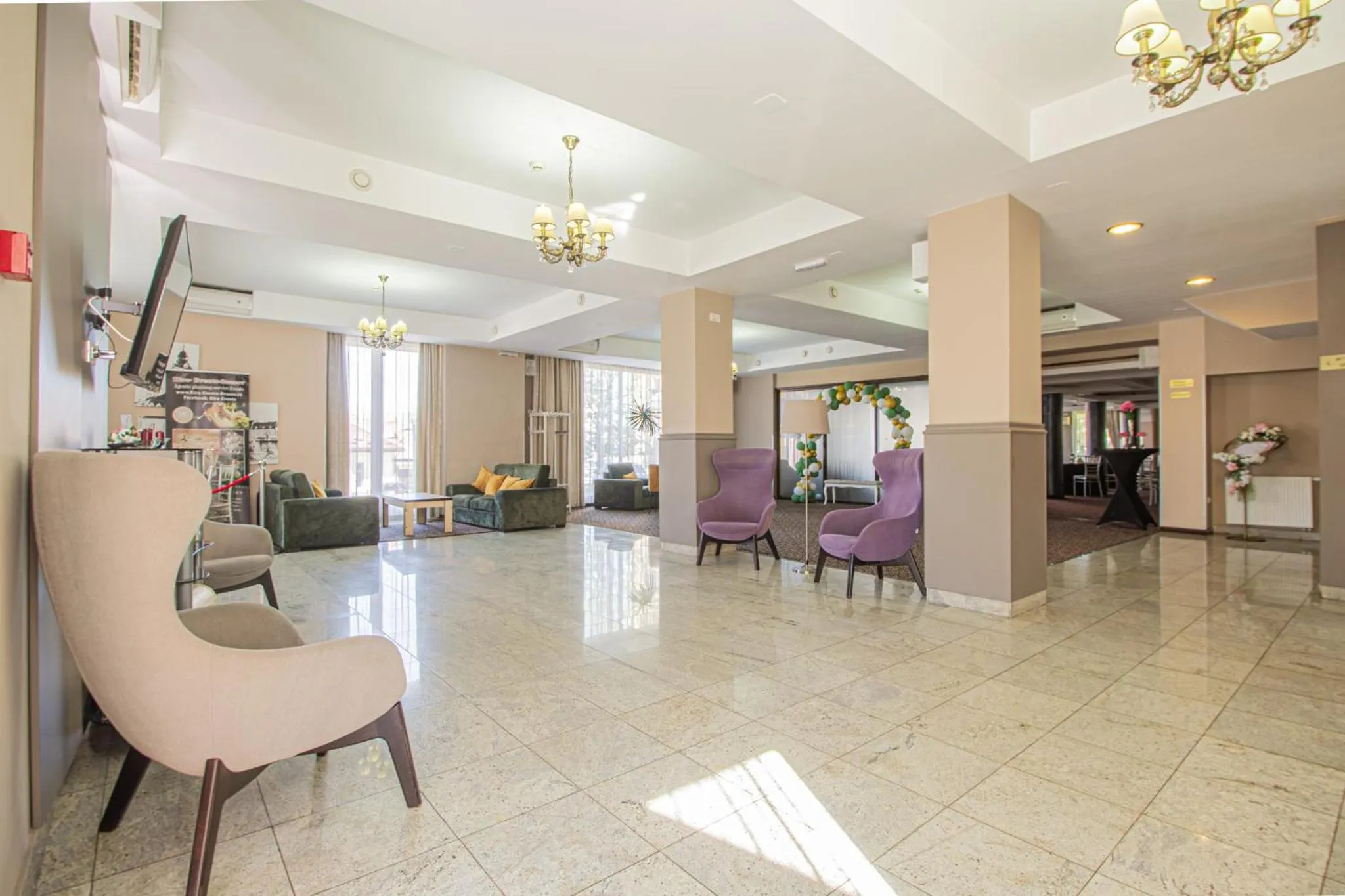 Seating area in Casa Mureșan