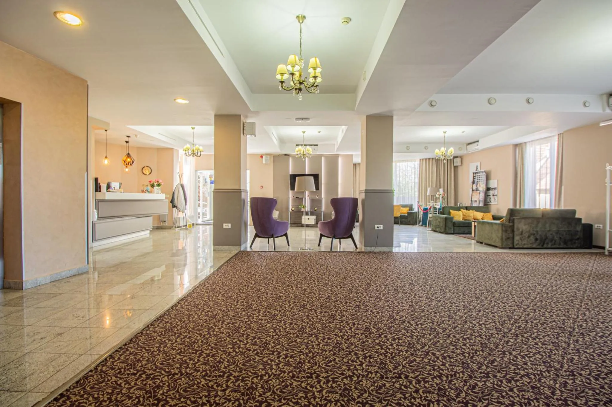 Seating area in Casa Mureșan