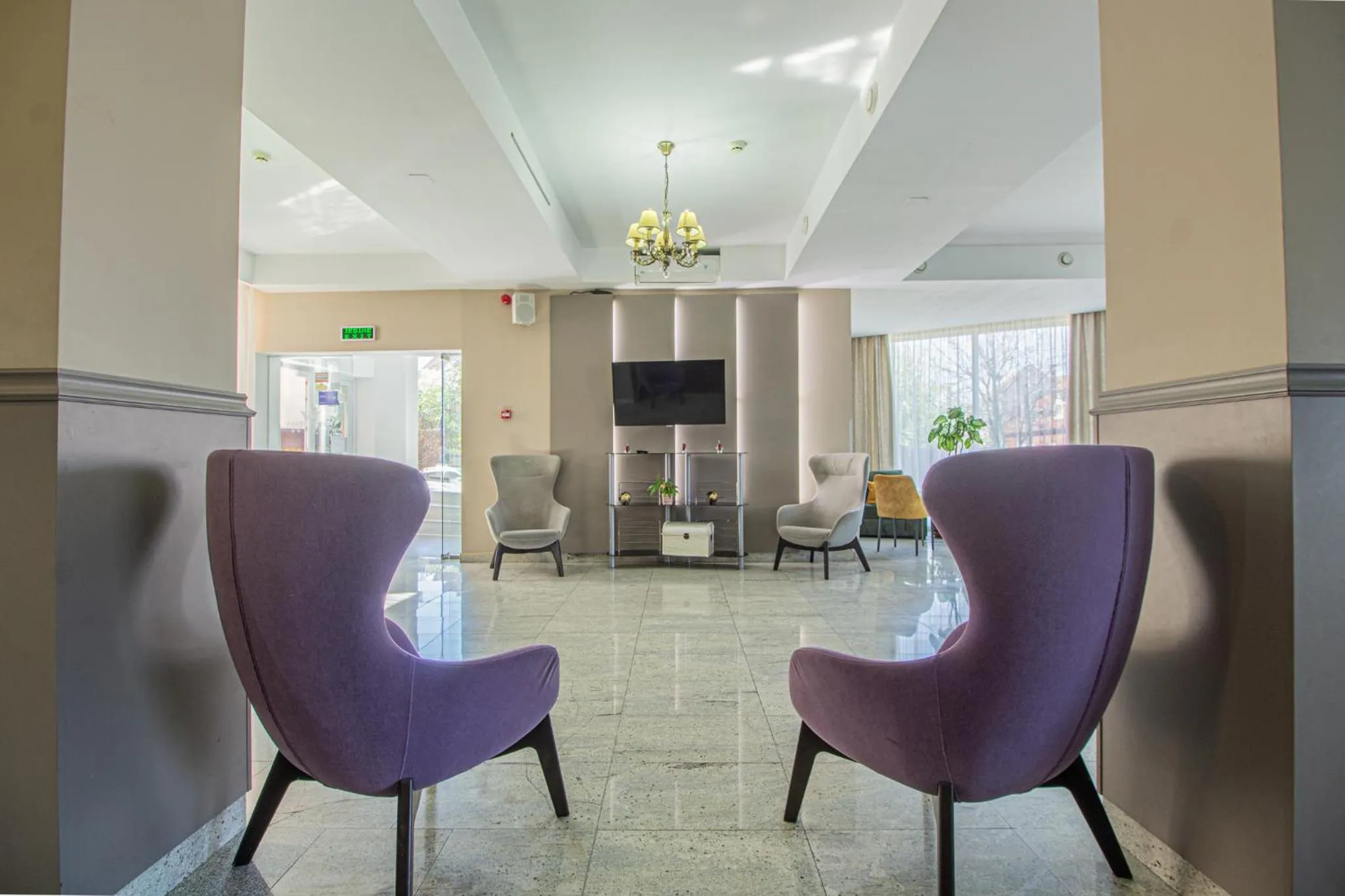 Seating area in Casa Mureșan