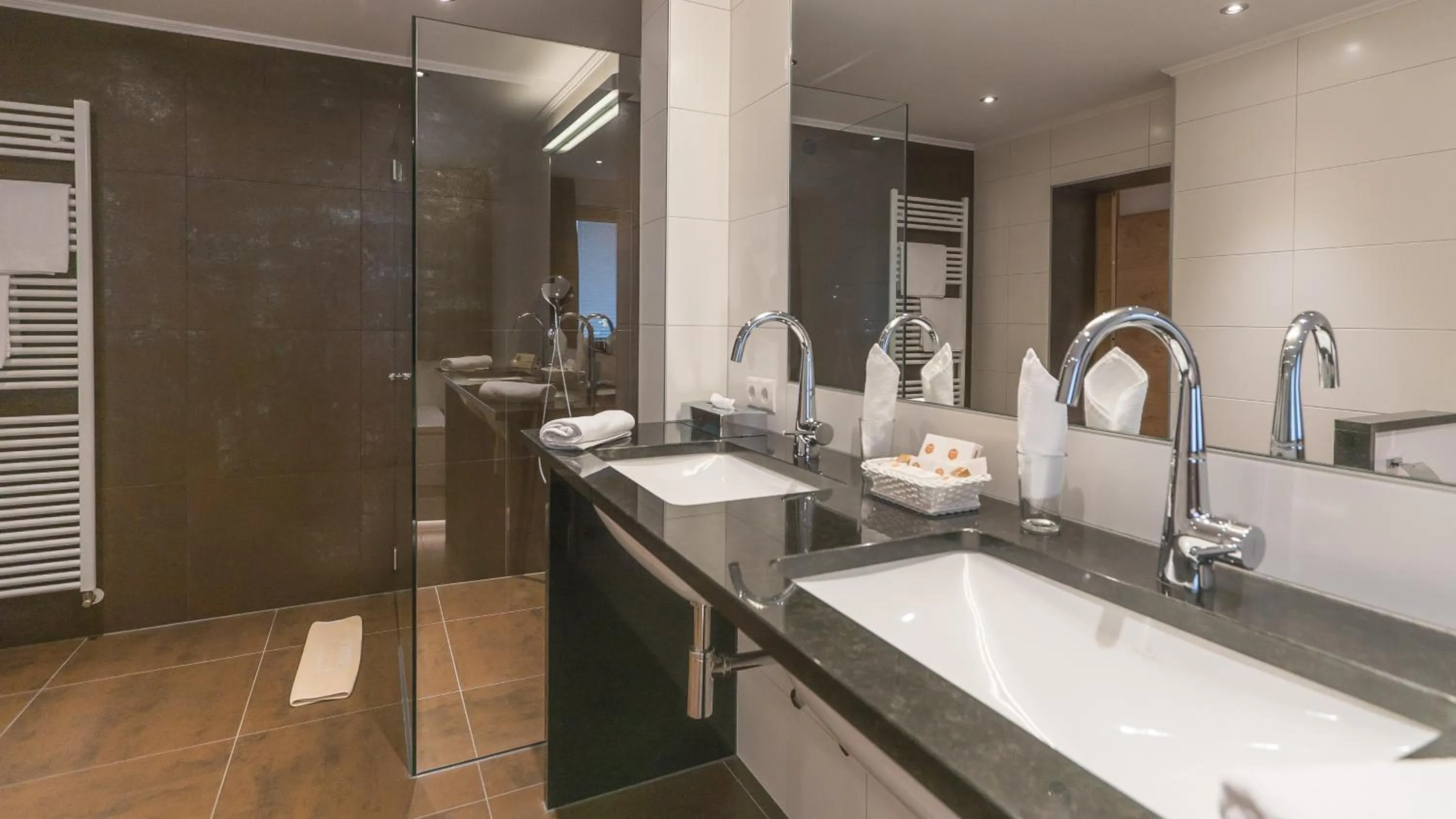 Bathroom in Wellnesshotel Mein Almhof Superior