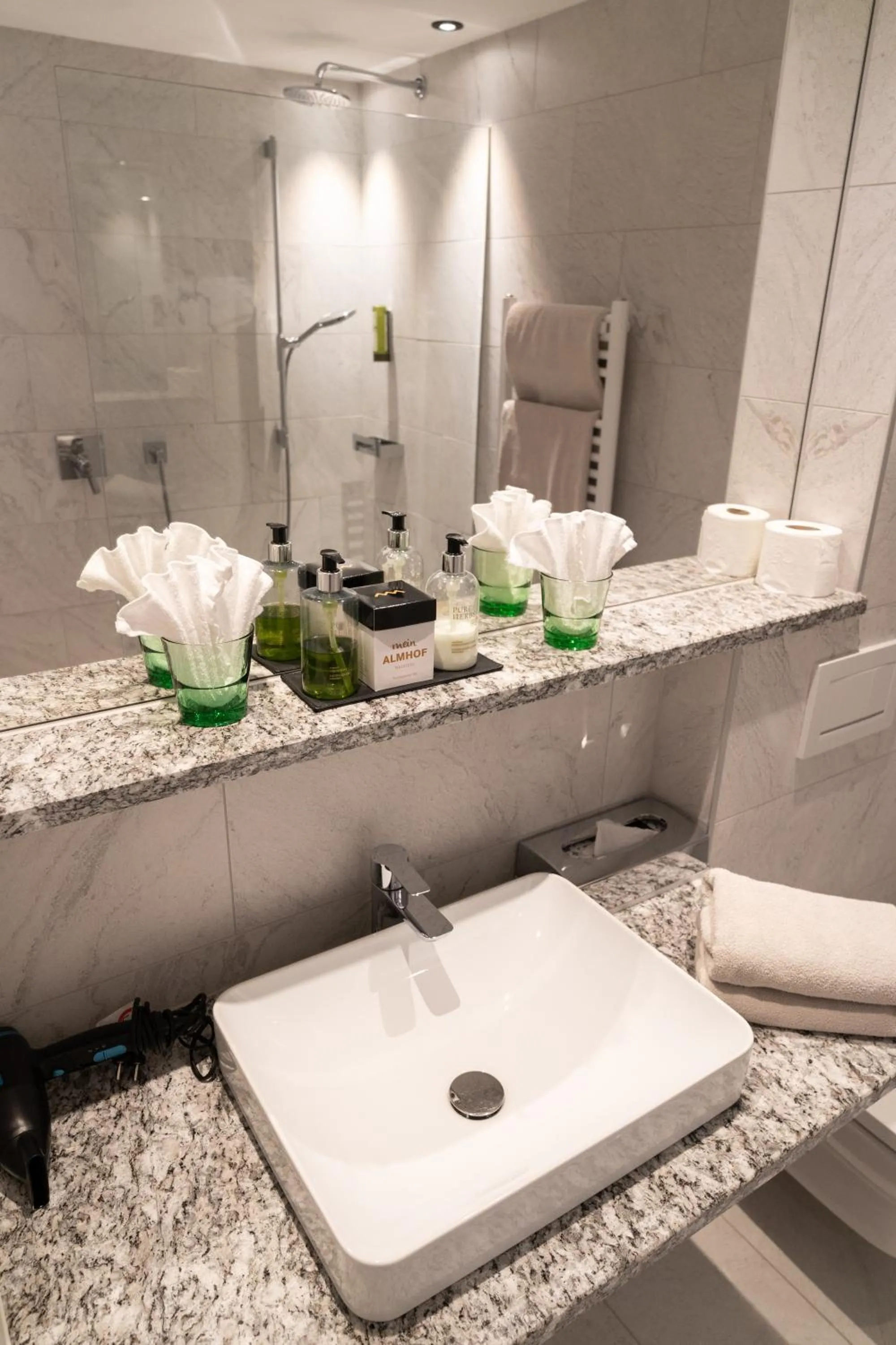 Shower in Wellnesshotel Mein Almhof Superior