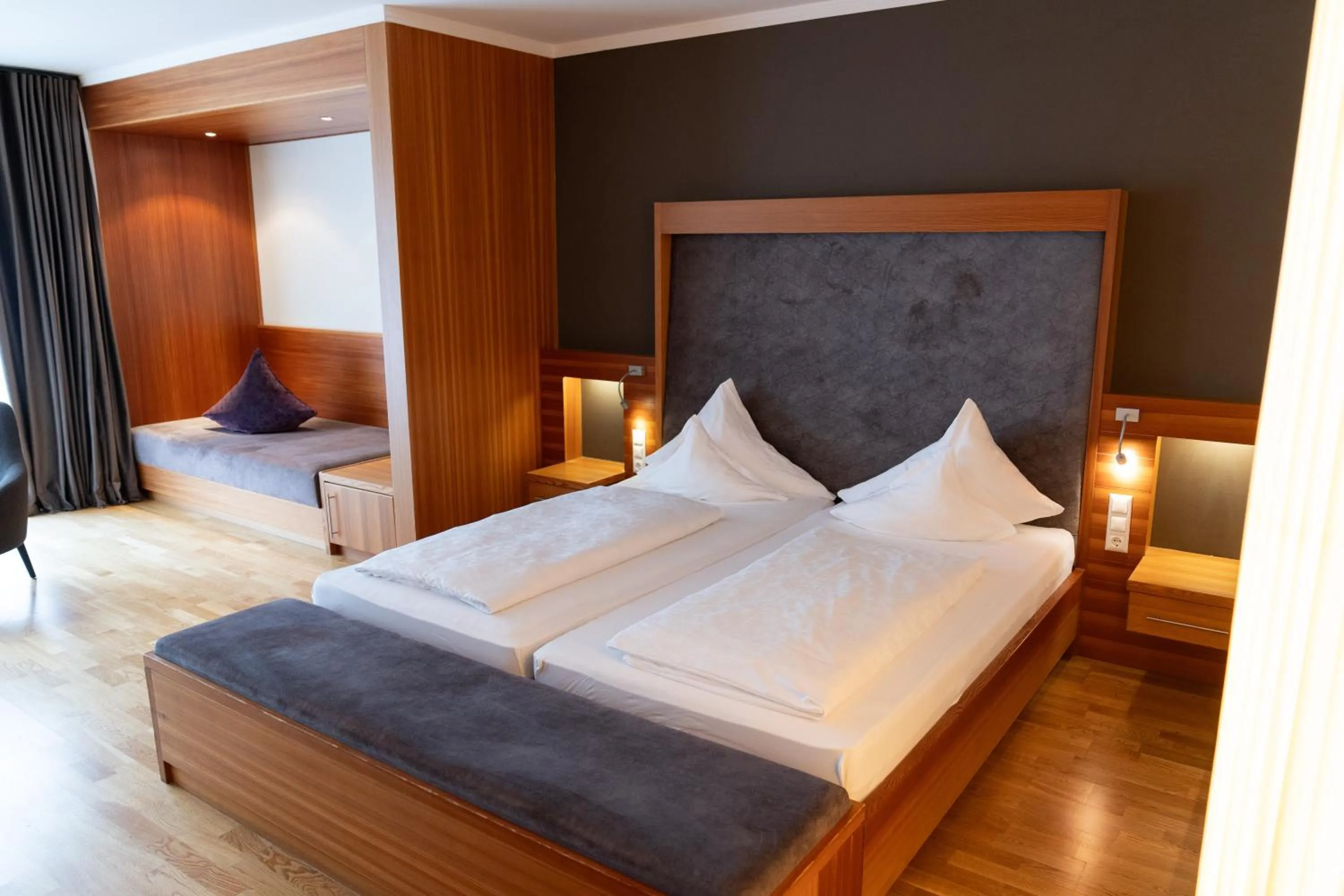 Bed in Wellnesshotel Mein Almhof Superior