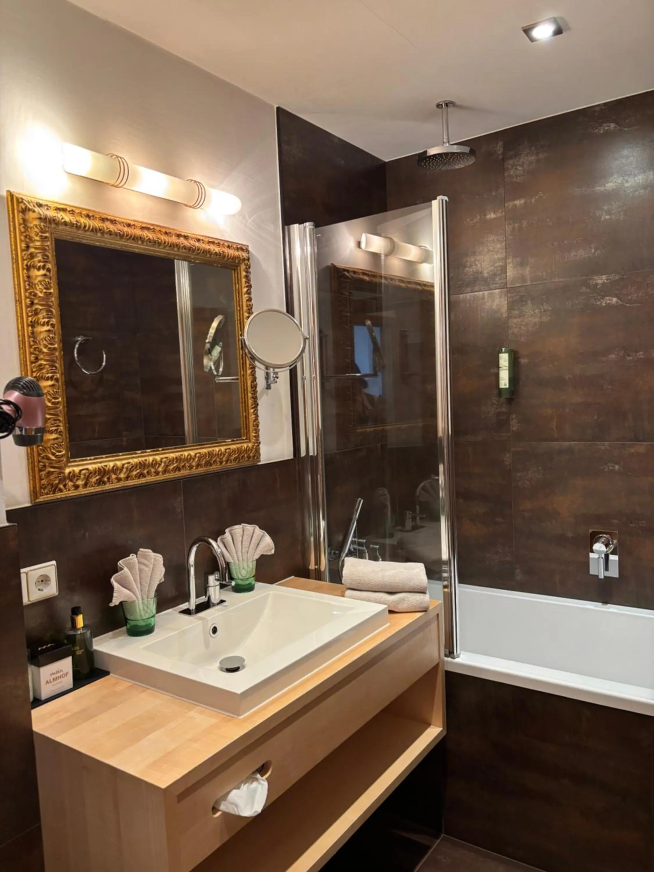 Bathroom in Wellnesshotel Mein Almhof Superior