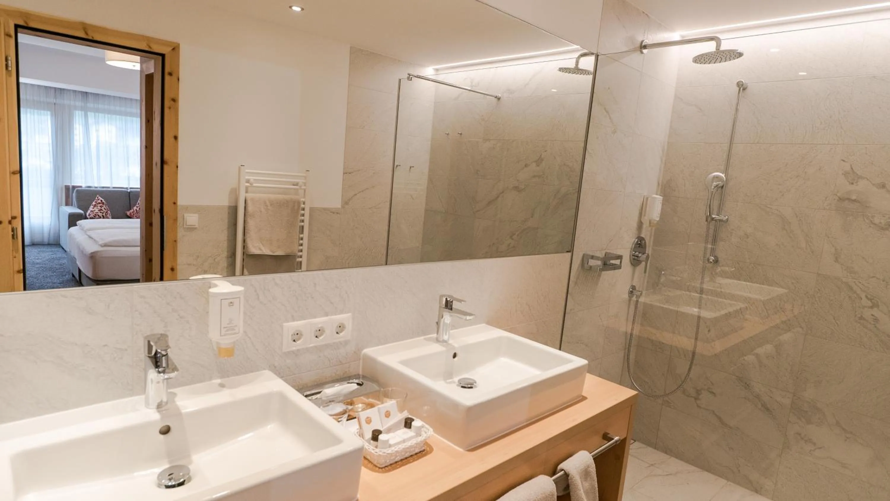 Bathroom in Wellnesshotel Mein Almhof Superior