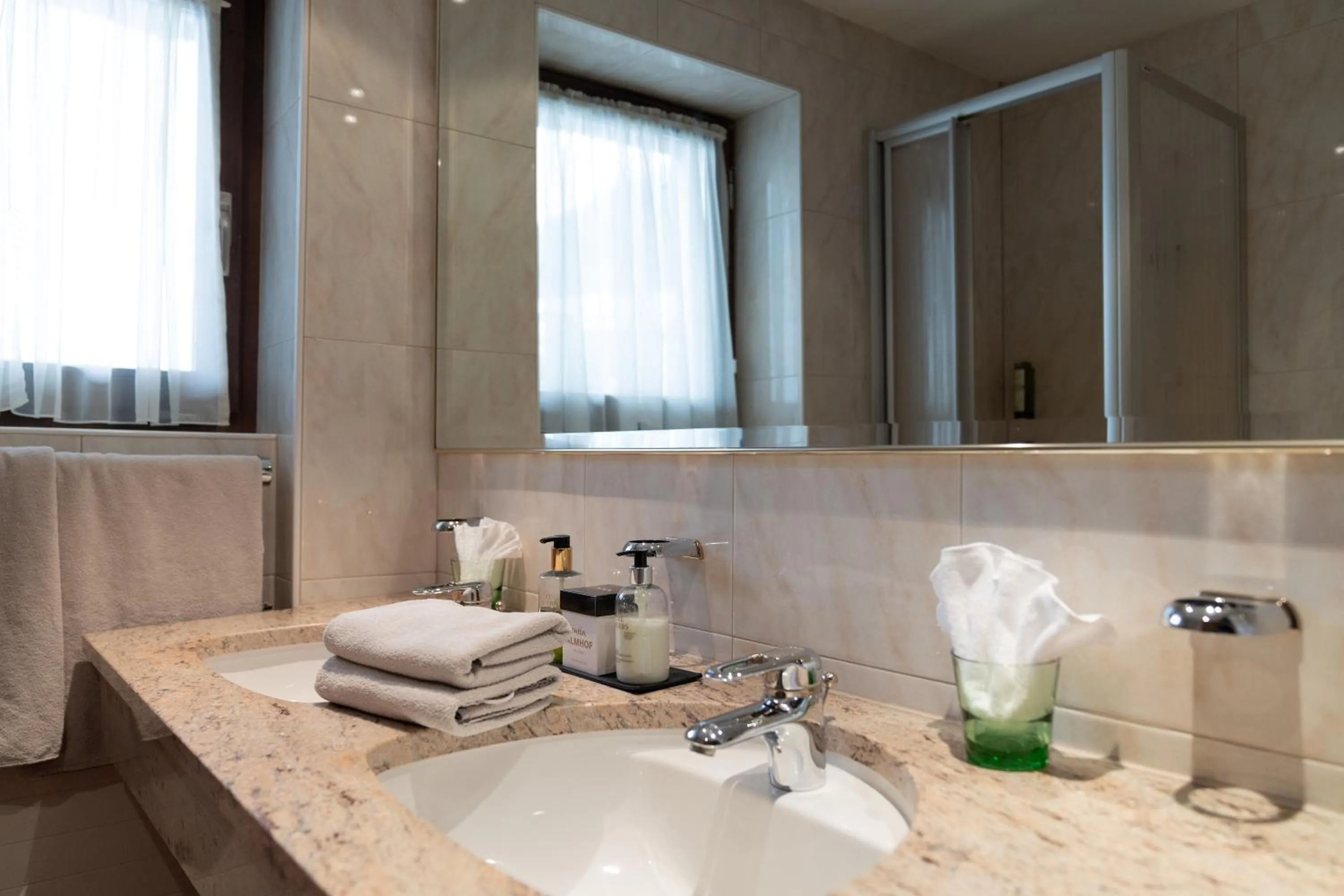 Bathroom in Wellnesshotel Mein Almhof Superior