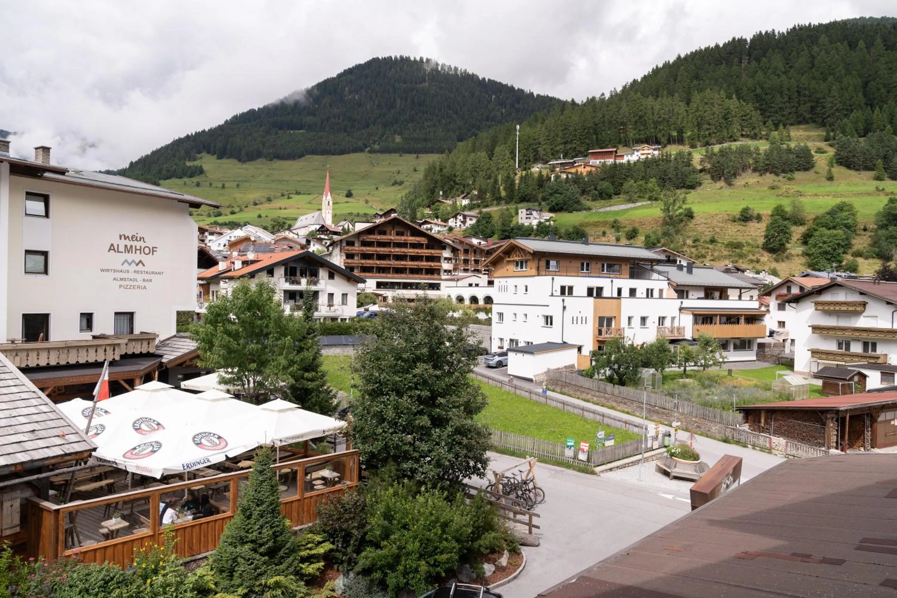 Bird's eye view in Wellnesshotel Mein Almhof Superior