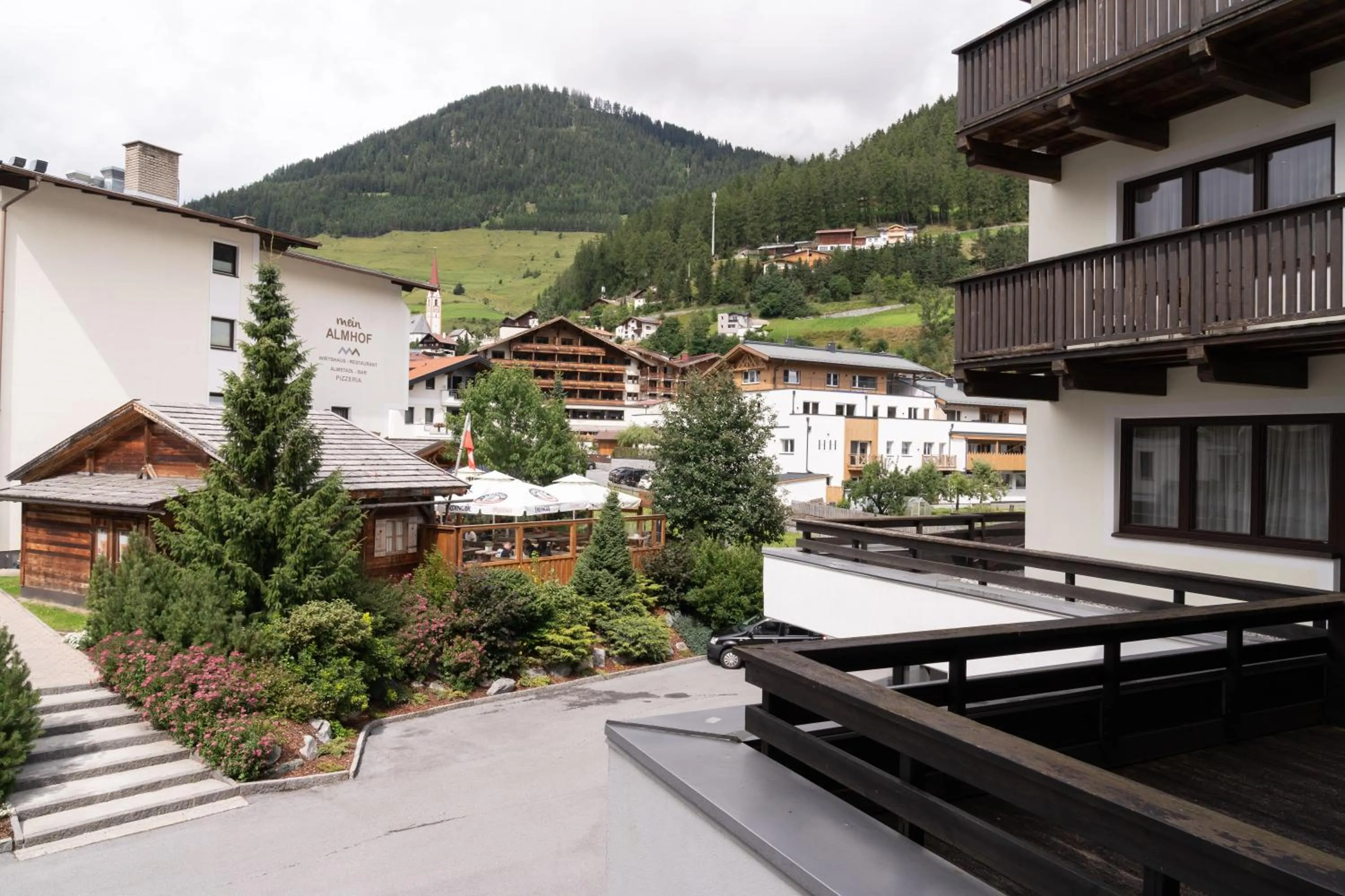 Balcony/Terrace in Wellnesshotel Mein Almhof Superior