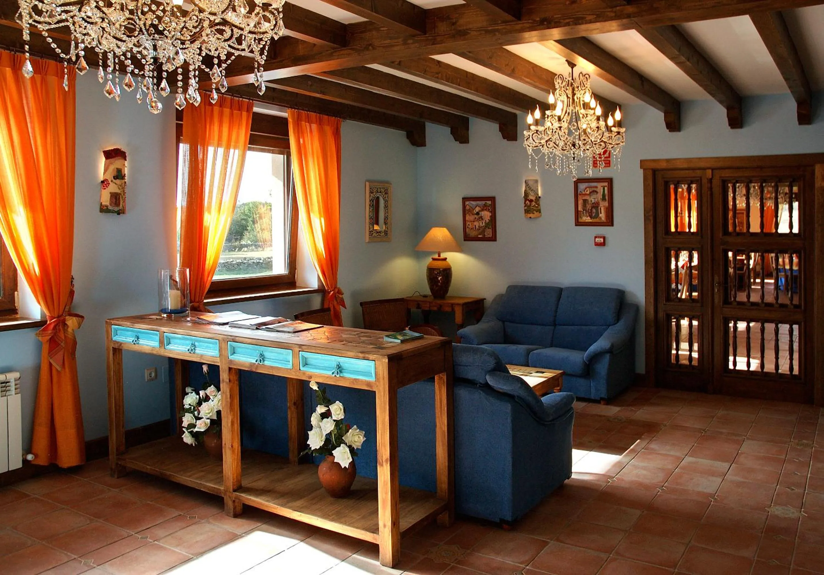 Living room in Hotel Garabatos