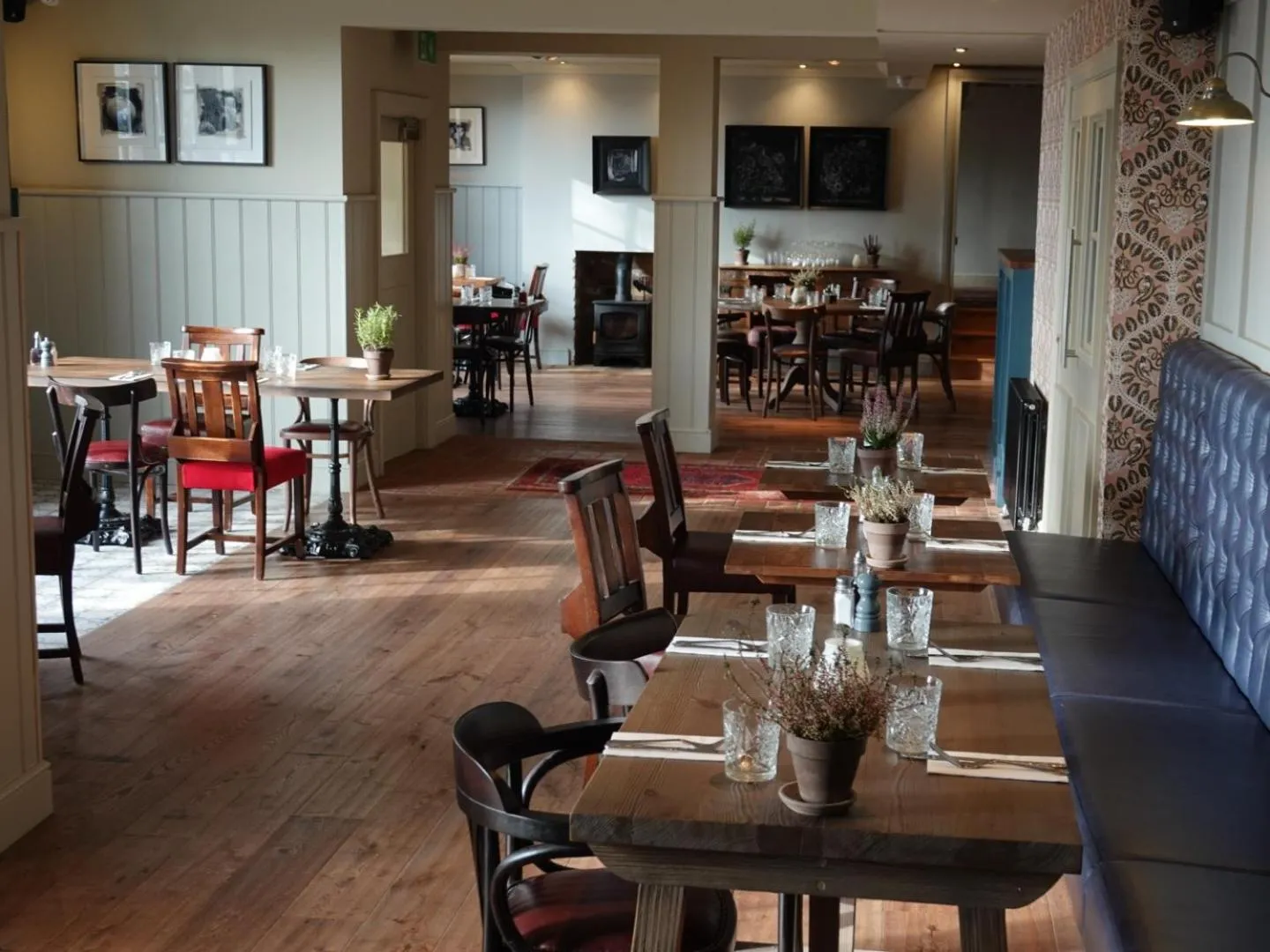 Dining area in The Devonport