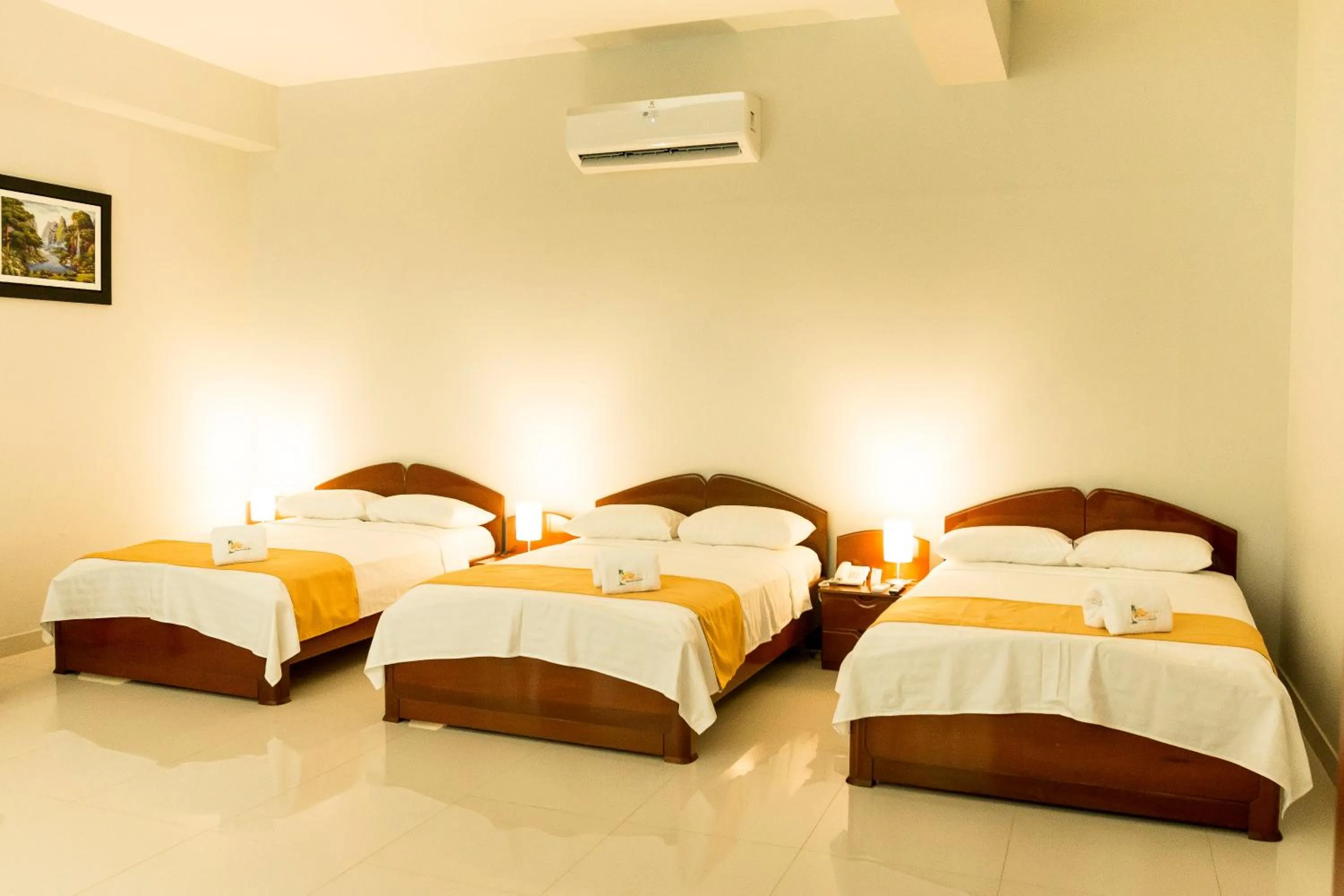 Bed in Cumbaza Hotel & Convenciones