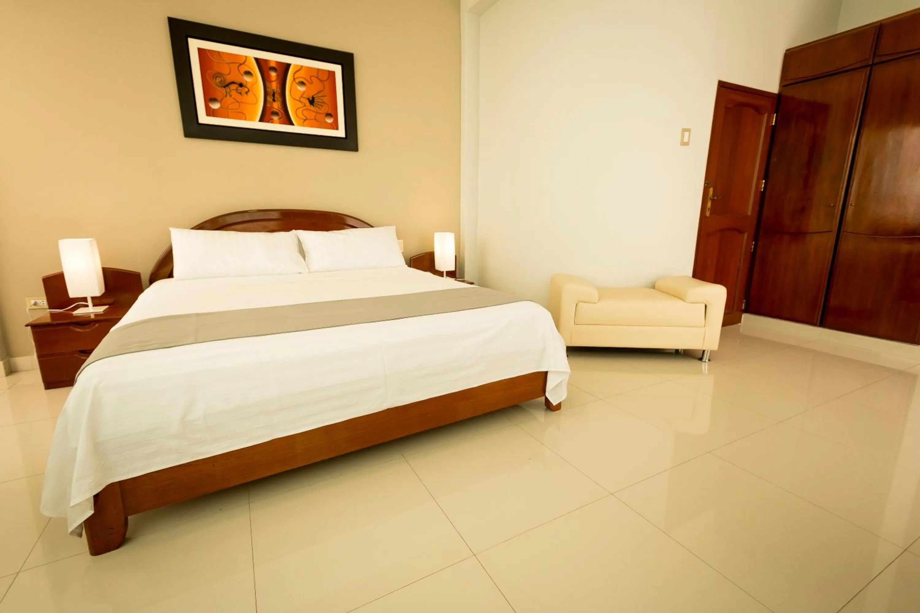 Bed in Cumbaza Hotel & Convenciones