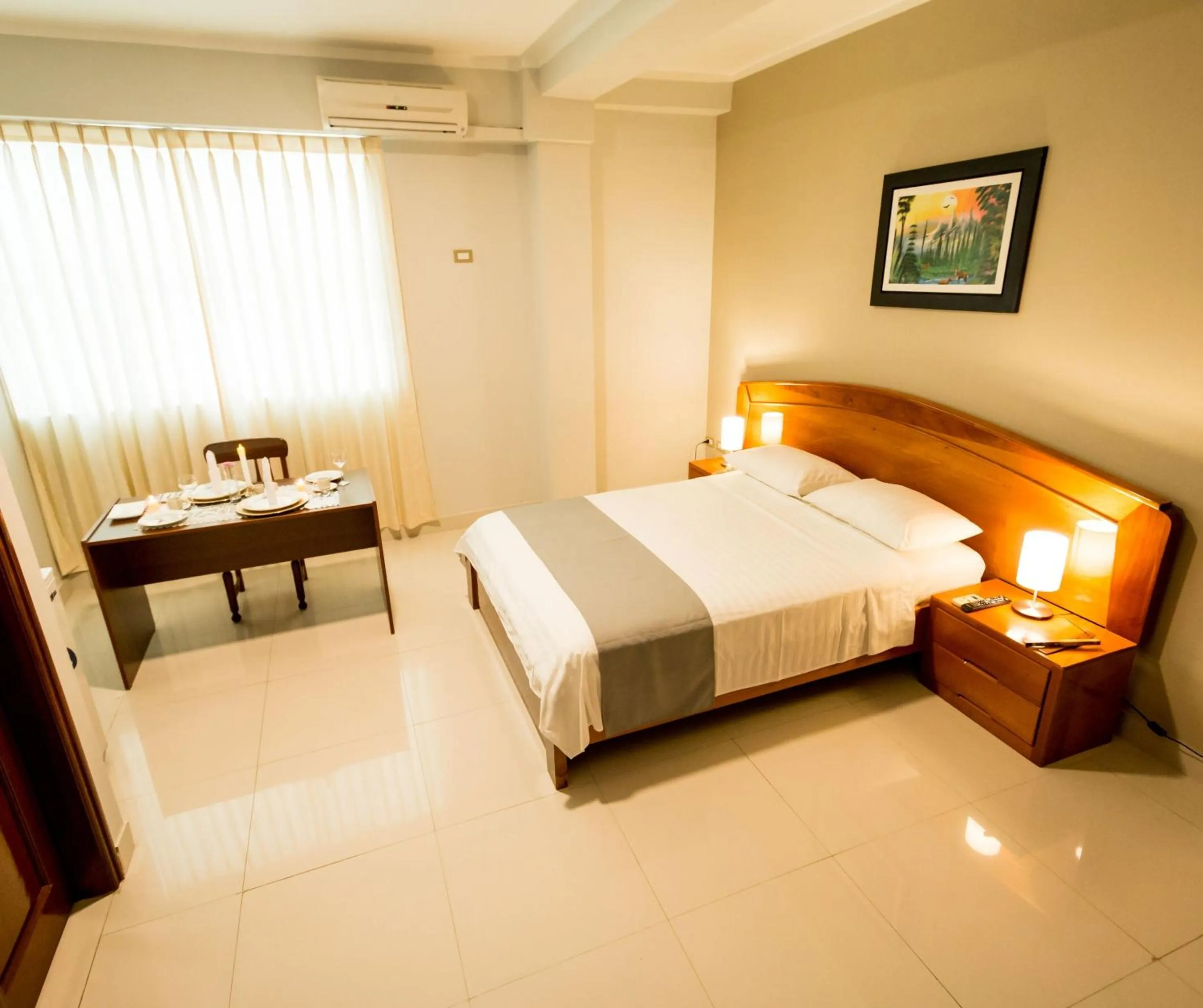 Bed in Cumbaza Hotel & Convenciones