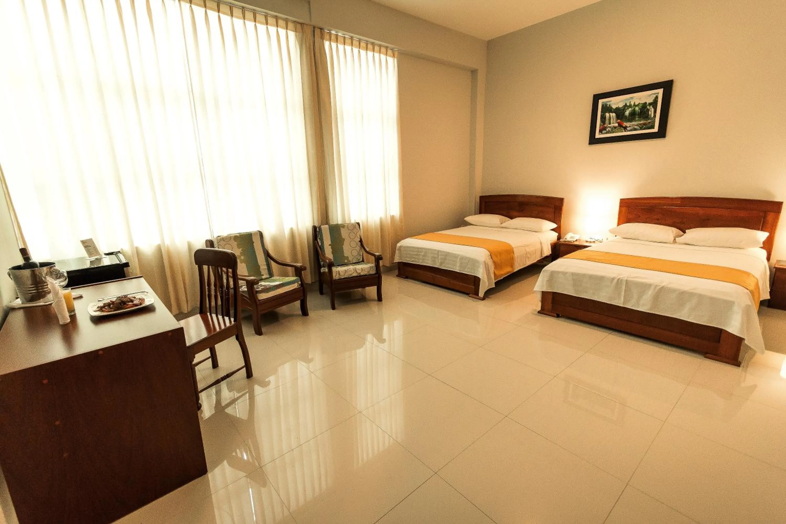 Bed in Cumbaza Hotel & Convenciones