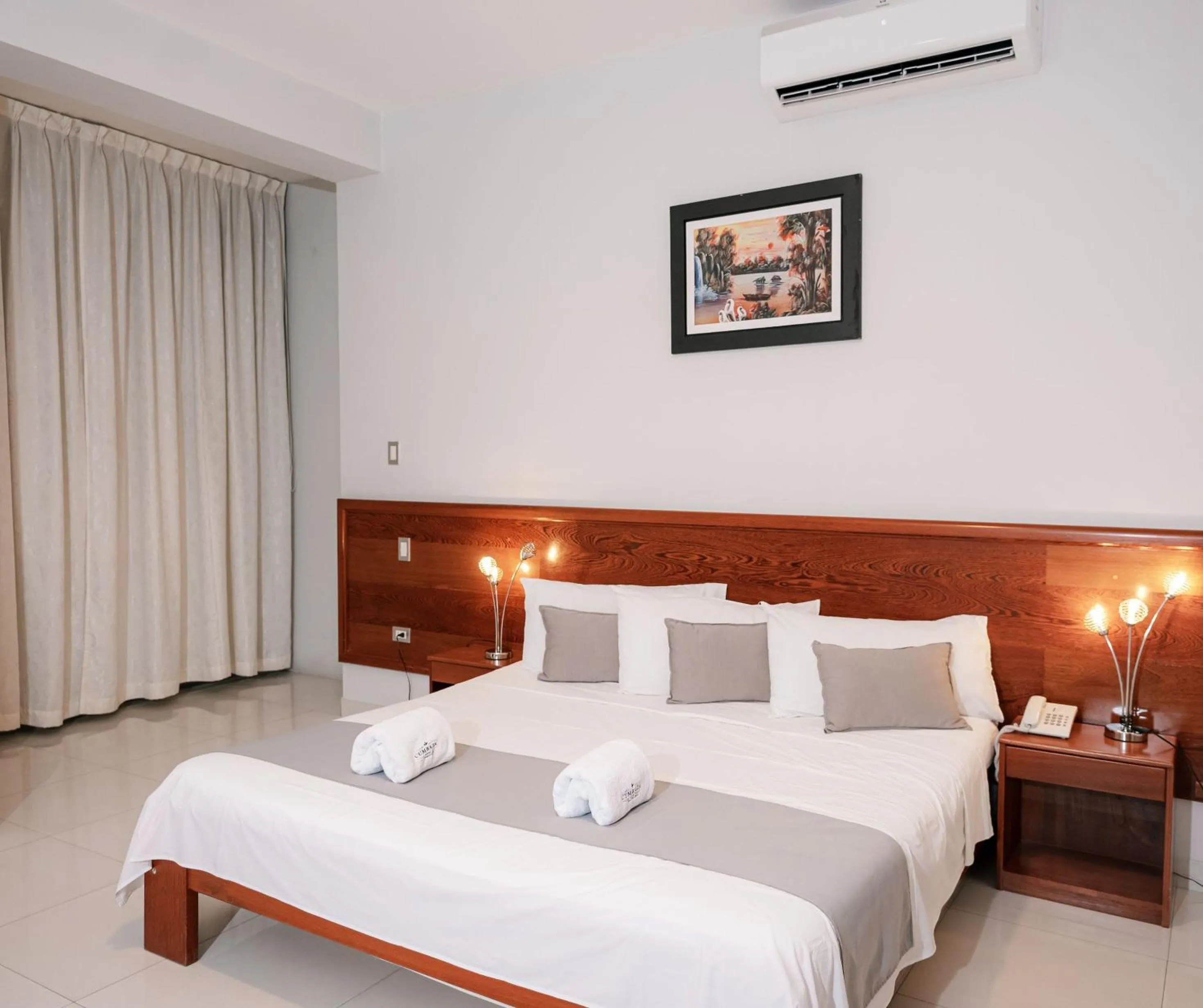 Bed in Cumbaza Hotel & Convenciones