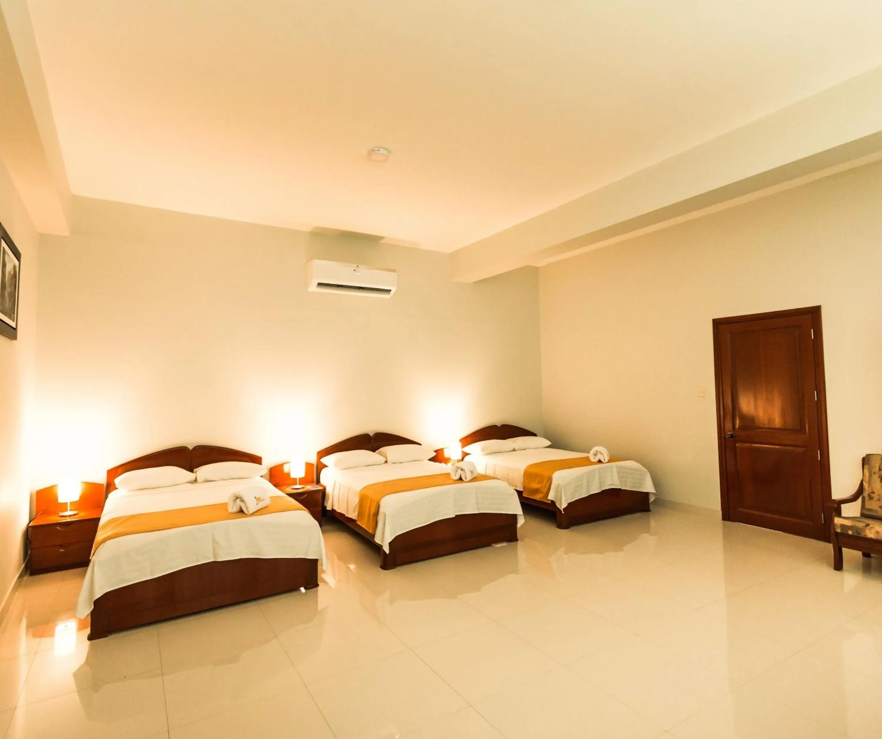 Bed in Cumbaza Hotel & Convenciones