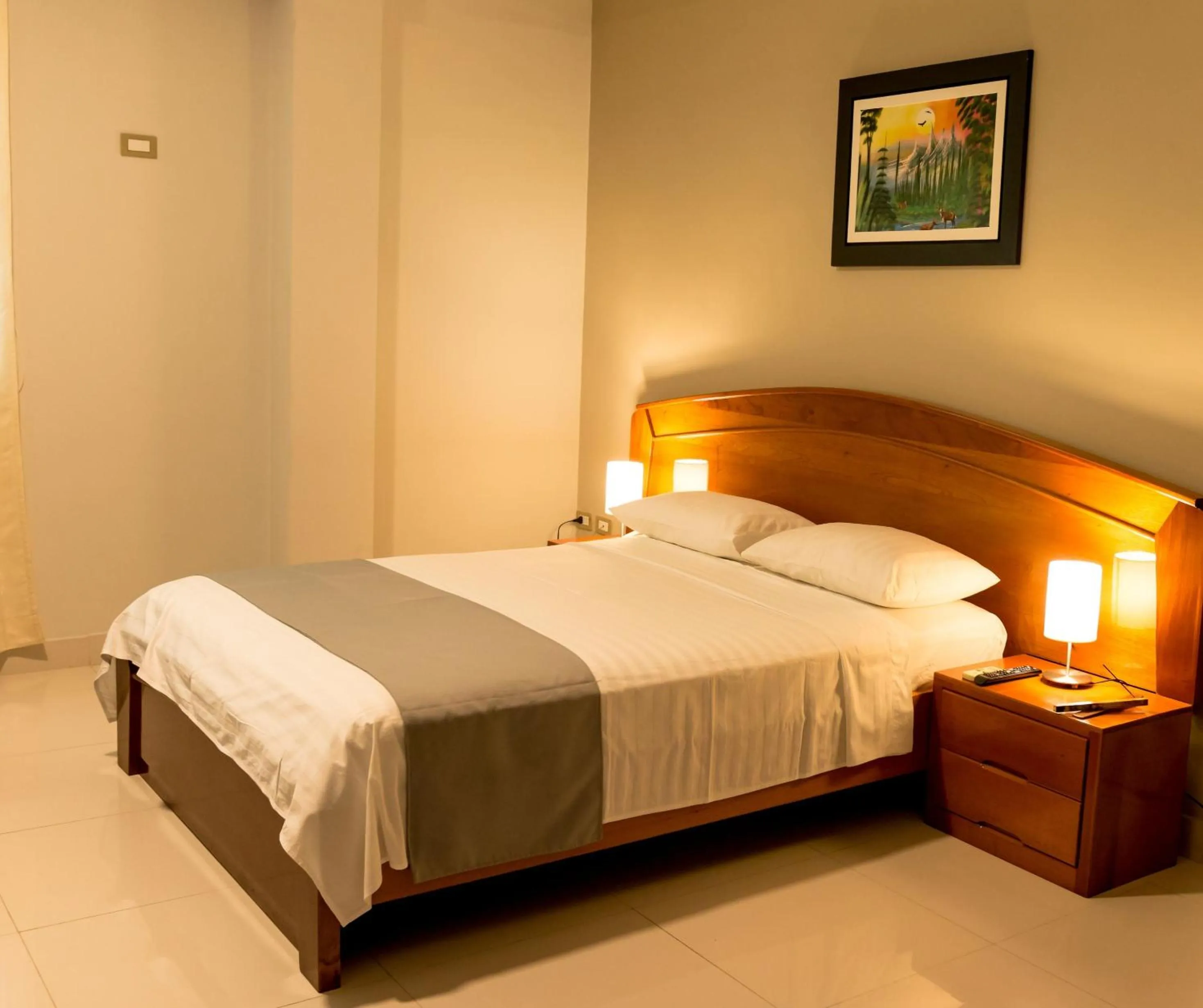 Bed in Cumbaza Hotel & Convenciones