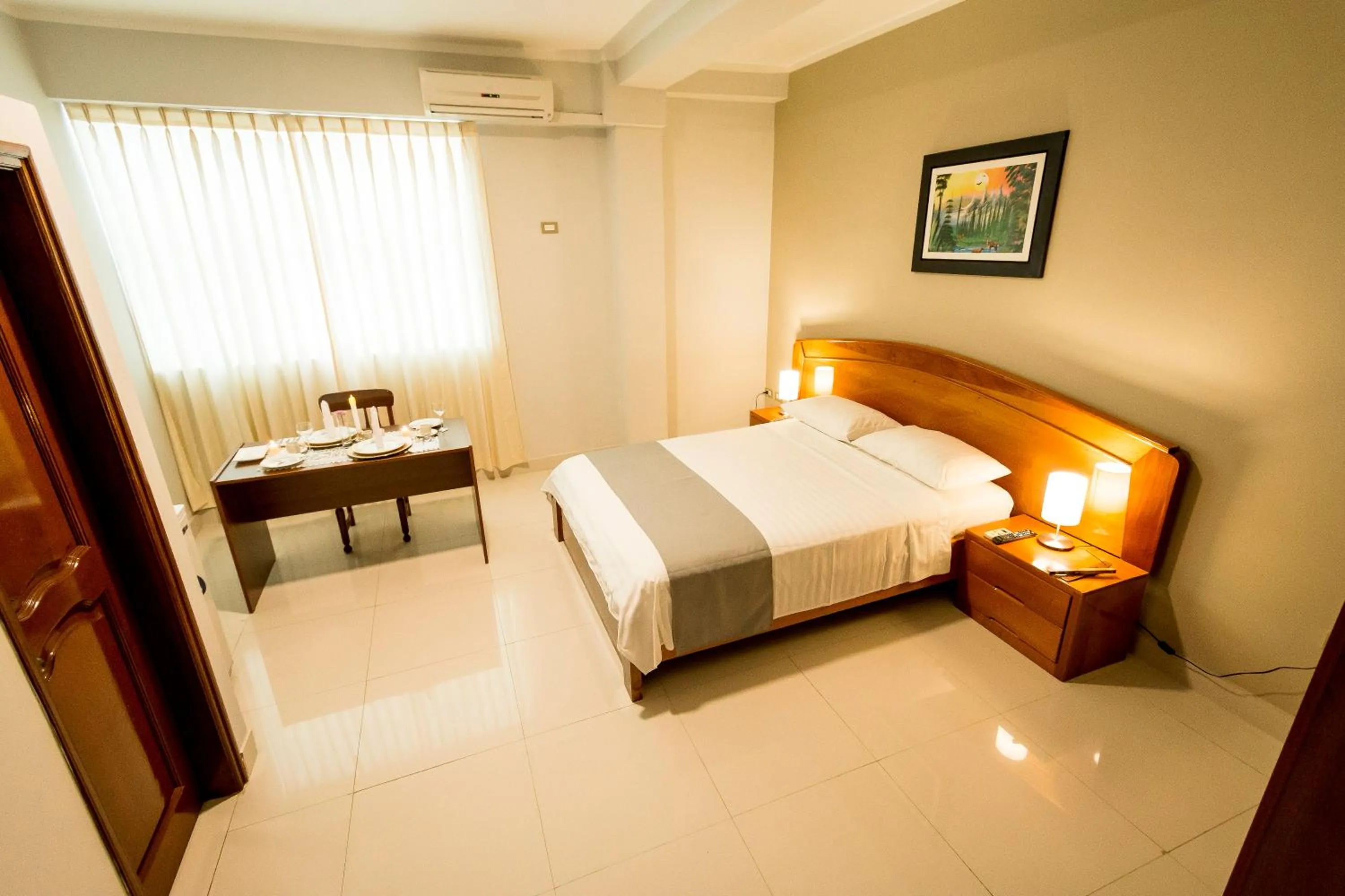 Bed in Cumbaza Hotel & Convenciones