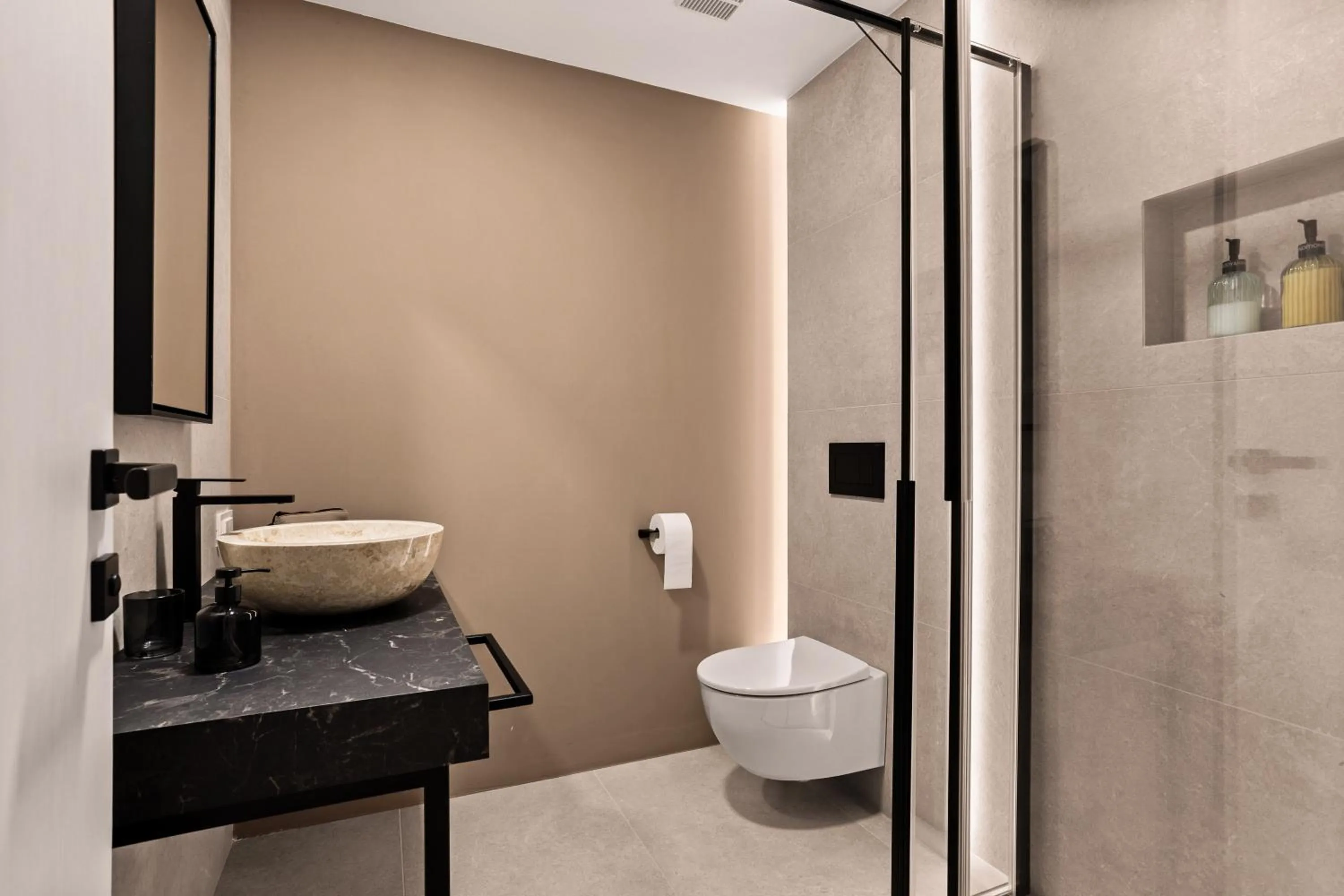 Bathroom in Hotel Harmonija SPA & FREE PARKING