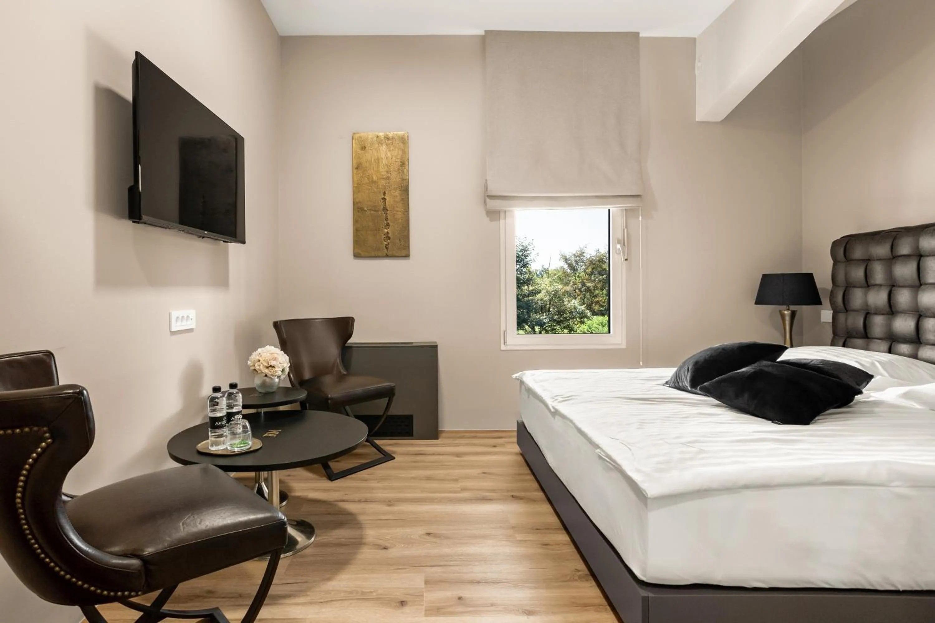 TV and multimedia, Bed in Hotel Harmonija SPA & FREE PARKING