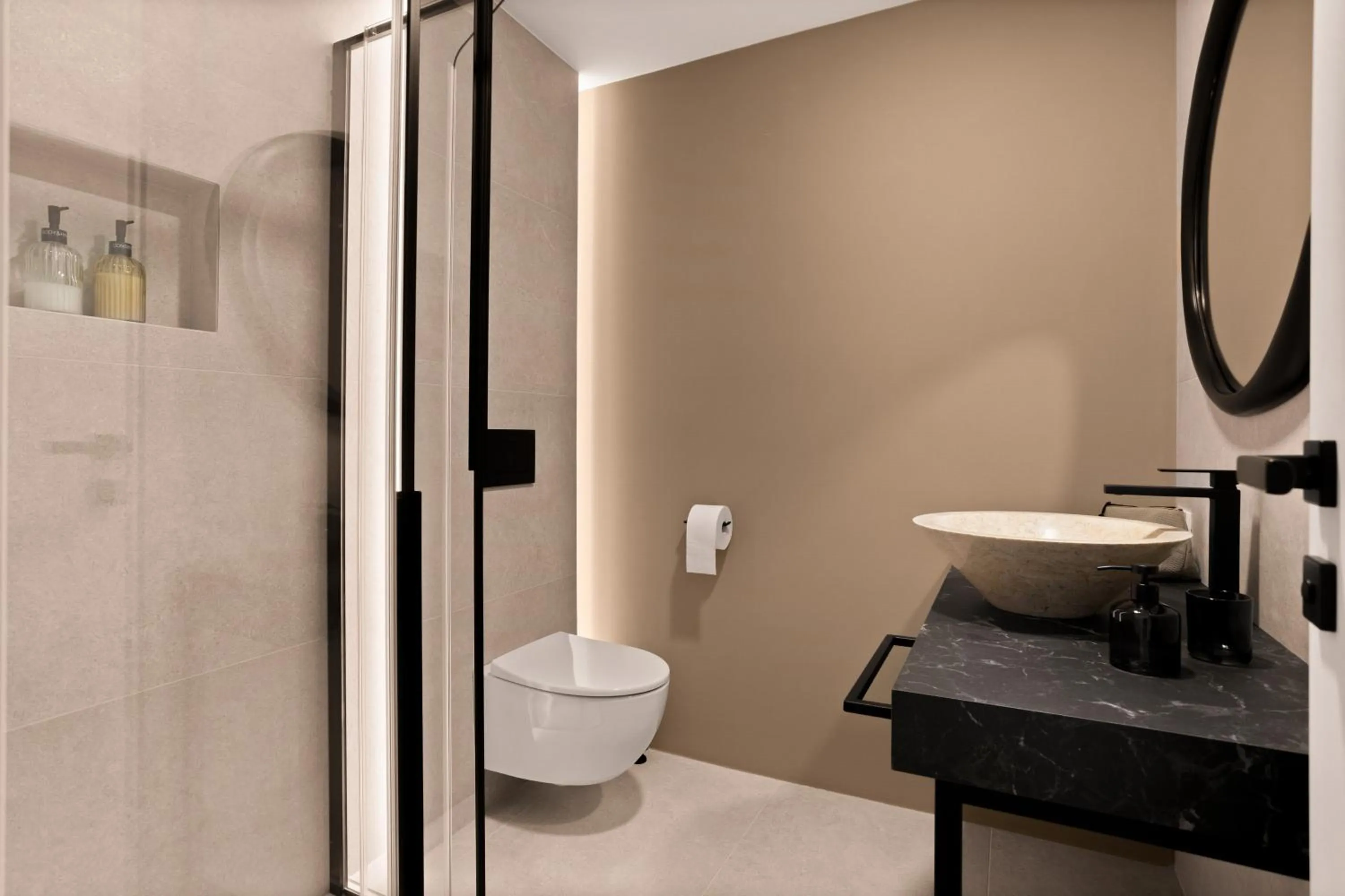 Bathroom in Hotel Harmonija SPA & FREE PARKING