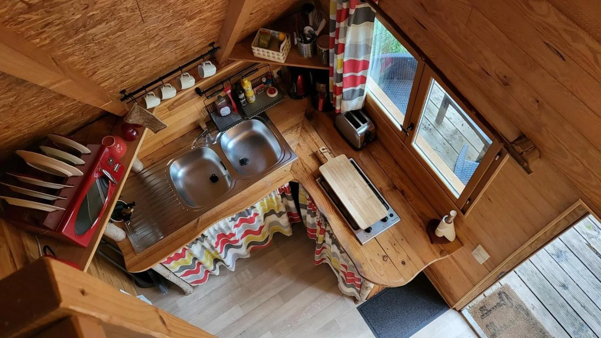 Kitchen or kitchenette in Le Nid Dans Les Bruyères