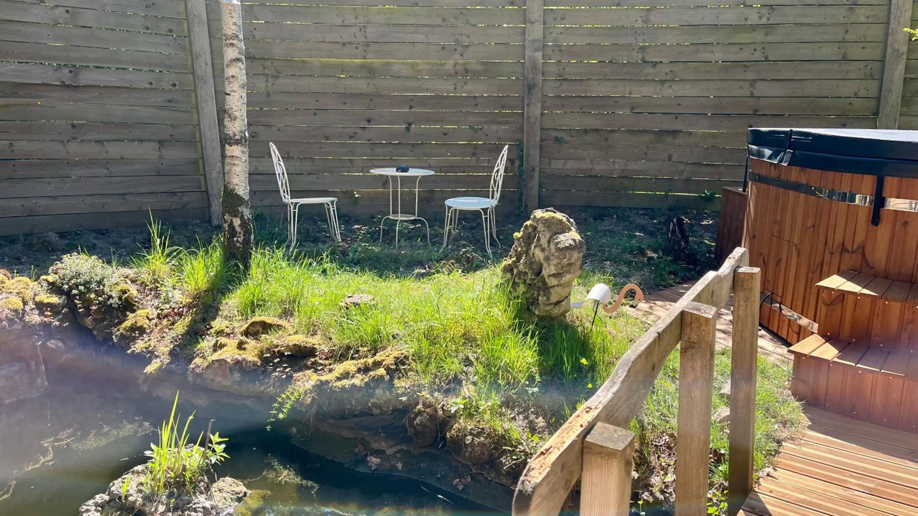 Patio in Le Nid Dans Les Bruyères