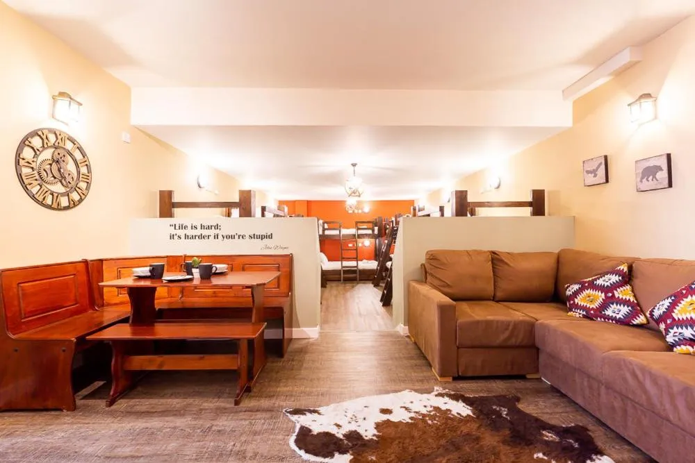 Living room in Honeypot House